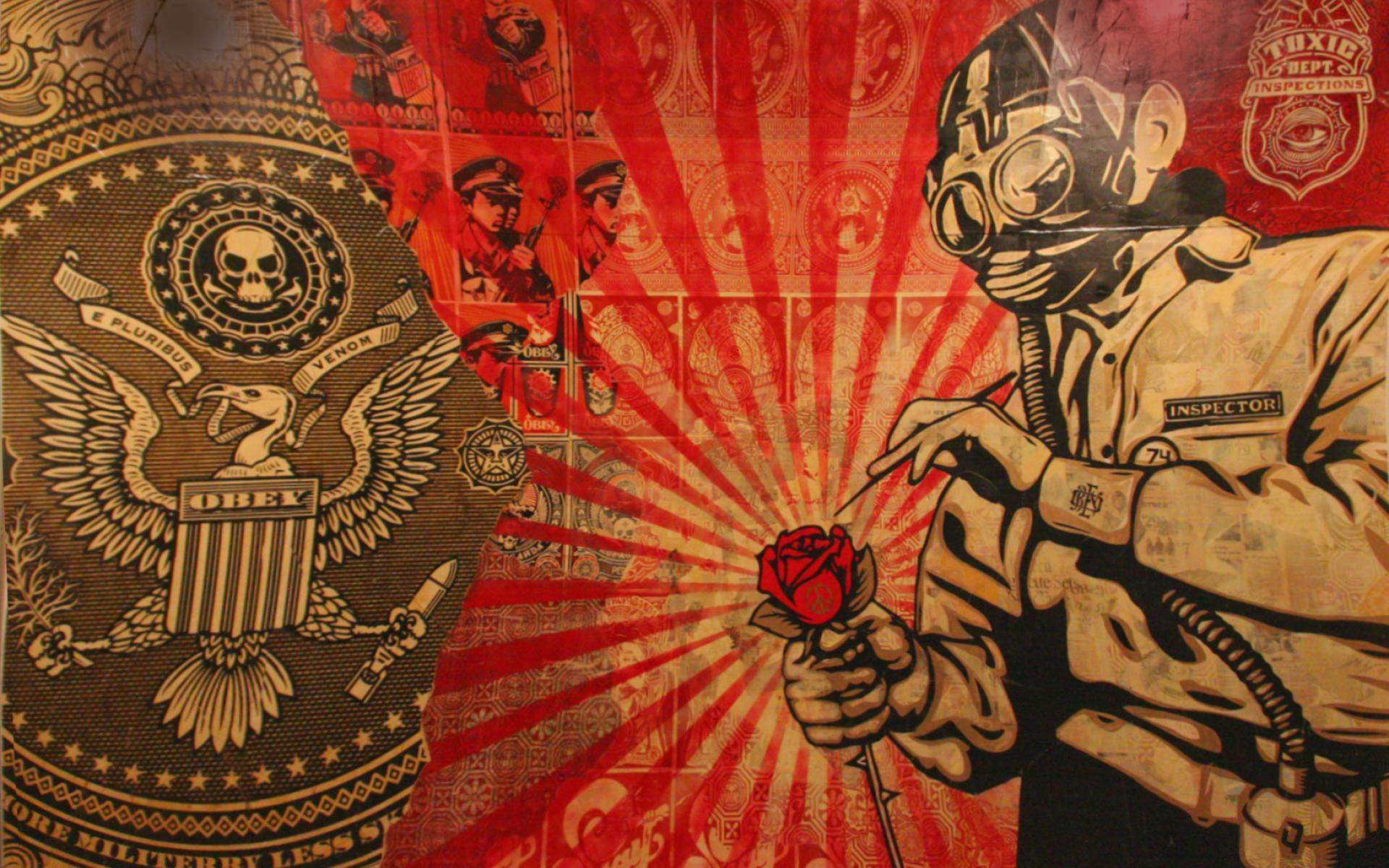 Shepard Fairey Obey Wallpaper Background