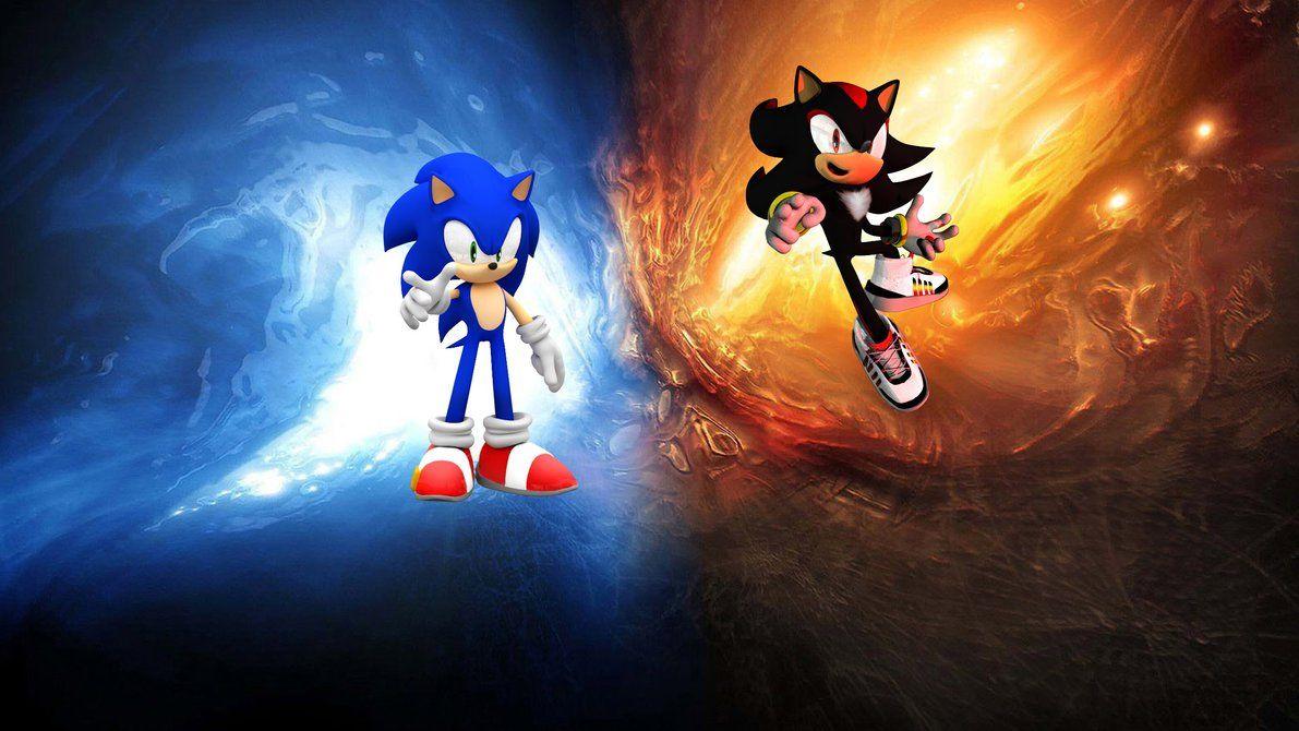 Sonic And Shadow Wallpaper 5 By Sonic Werehog Fury