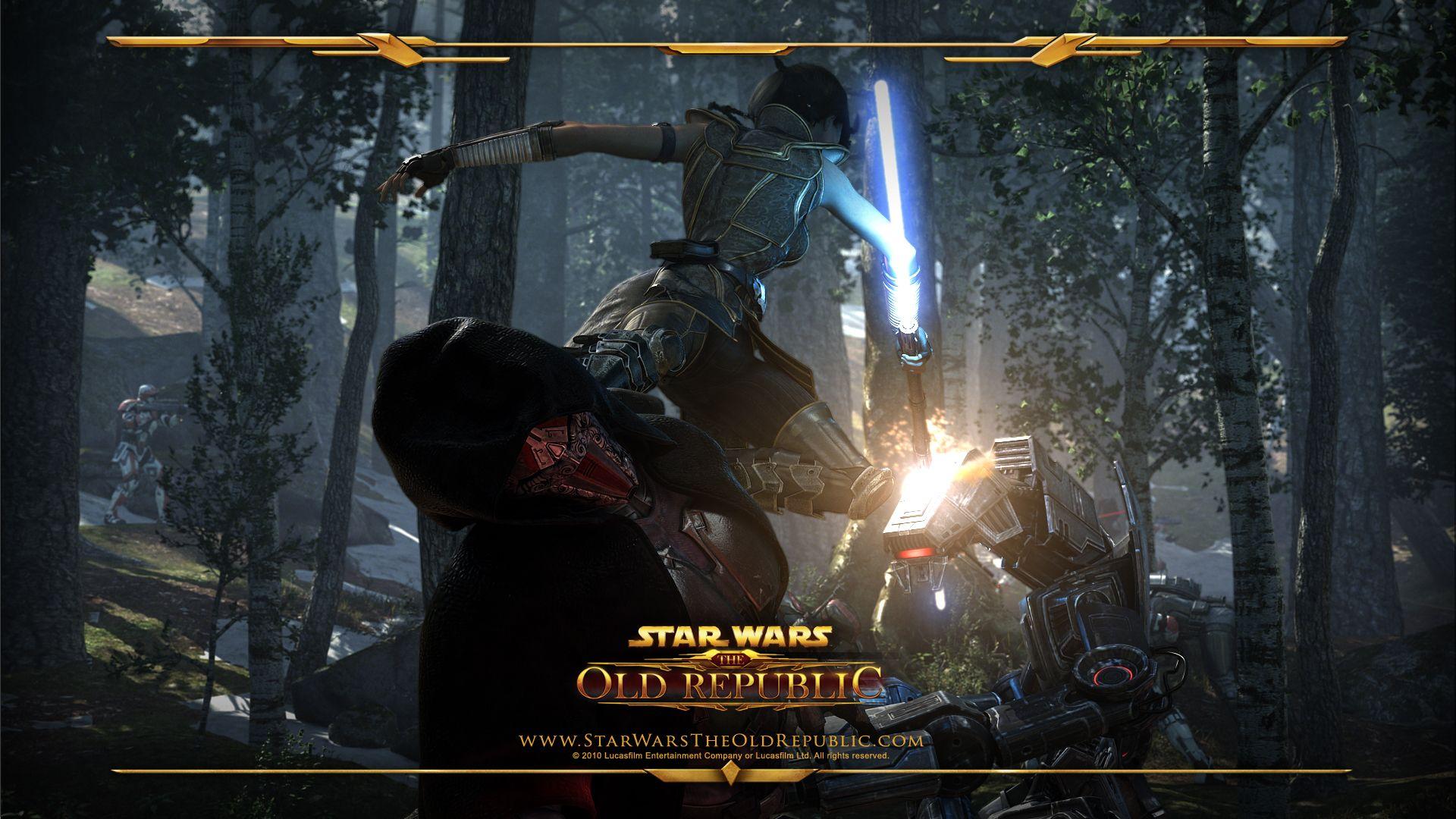 Wars: The Old Republic Wallpapers Jedi Fight