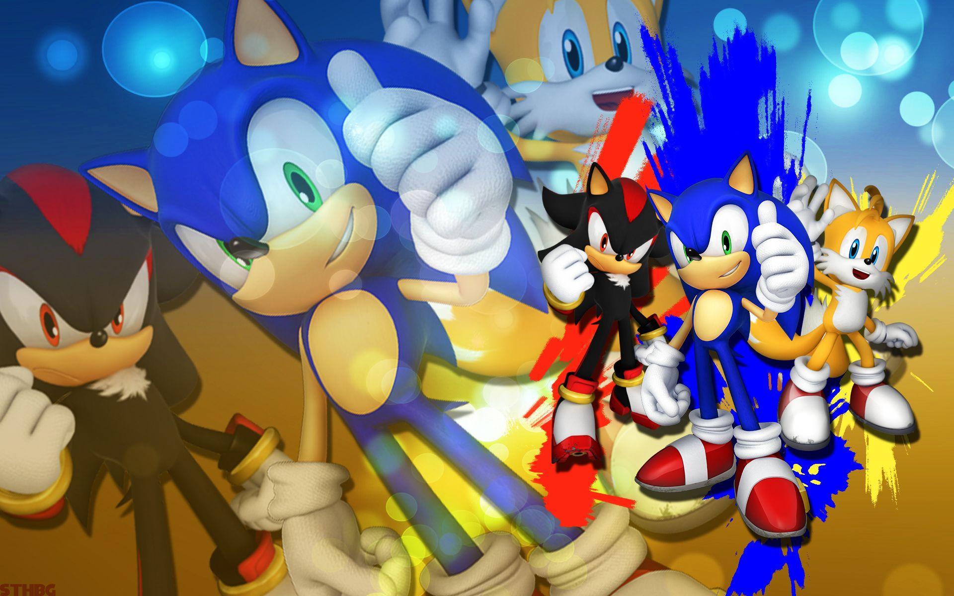 Sonic And Shadow Wallpaper By MP SONIC