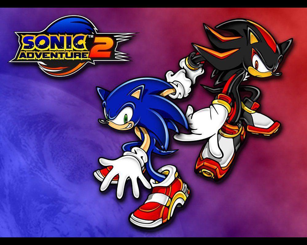 SA2 Sonic And Shadow Wallpaper (Official)