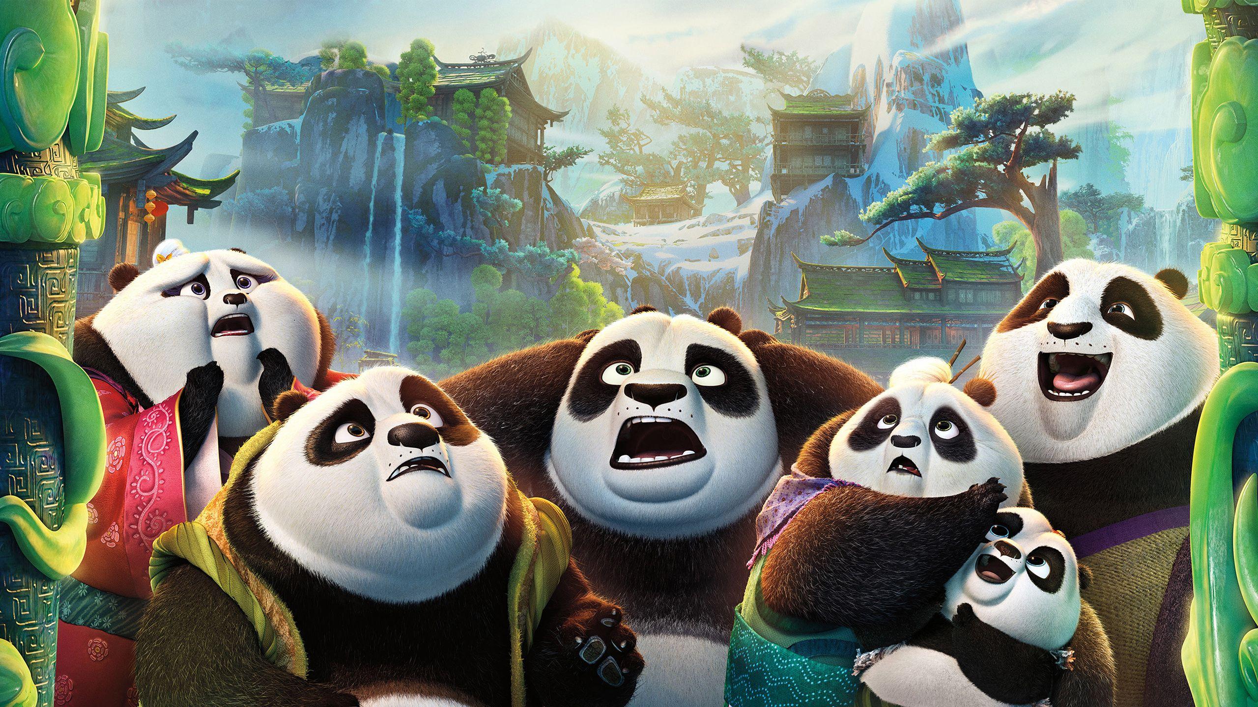 Kung Fu Panda 3 Po Family Wallpaper