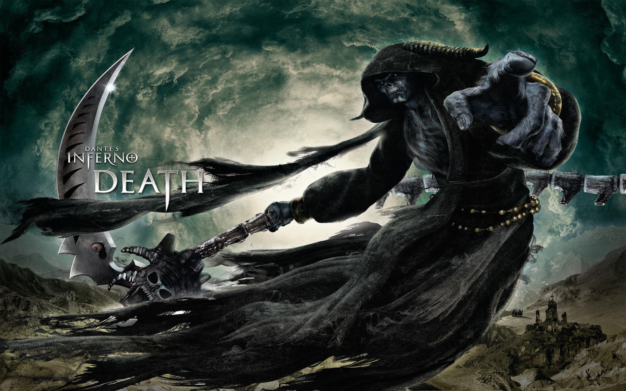 Dante's Inferno Death Grim Reaper HD wallpaper. games. Wallpaper