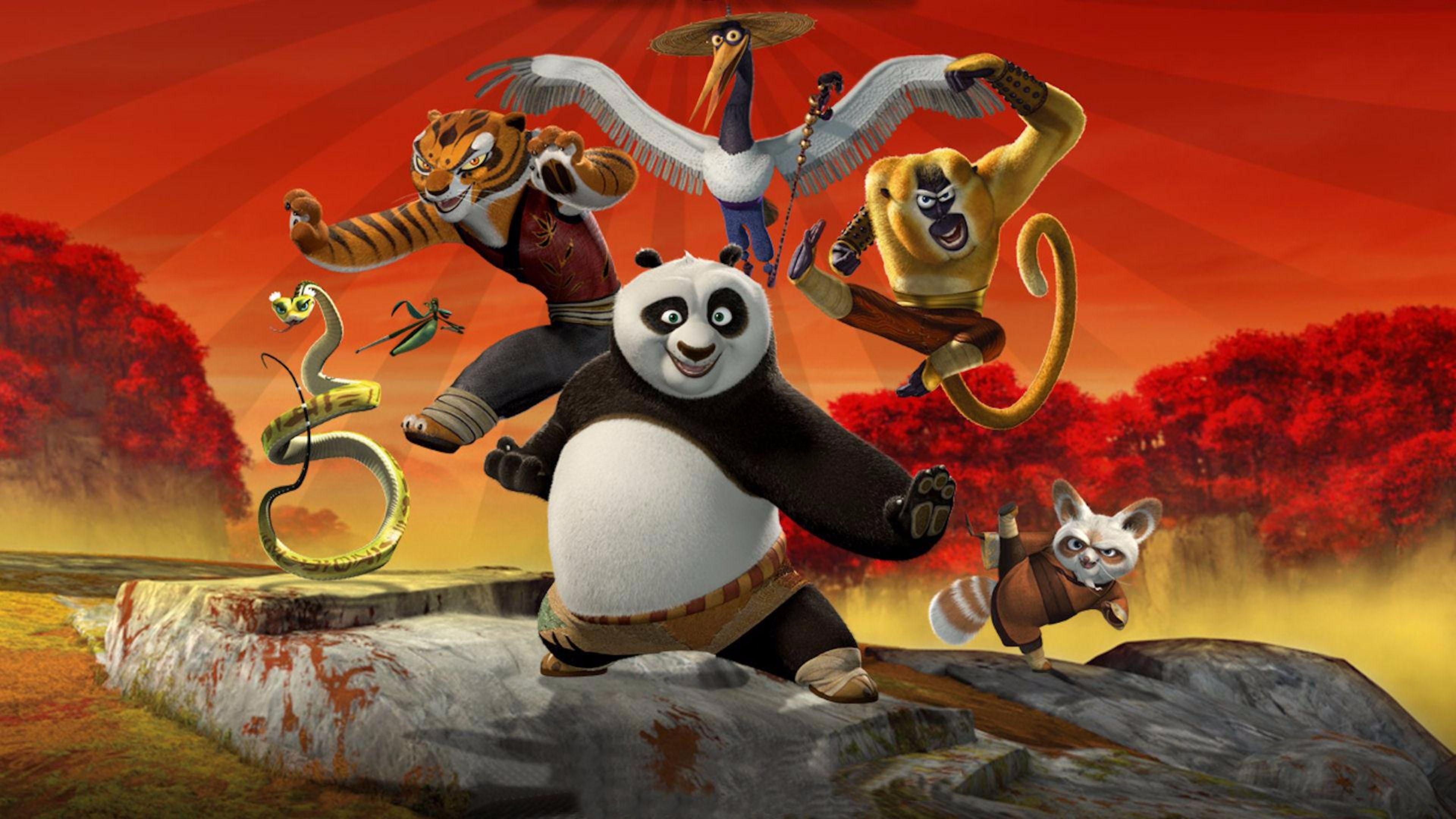 Kids Kung Fu Panda 3 Movie 4K Wallpaper. Free 4K Wallpaper