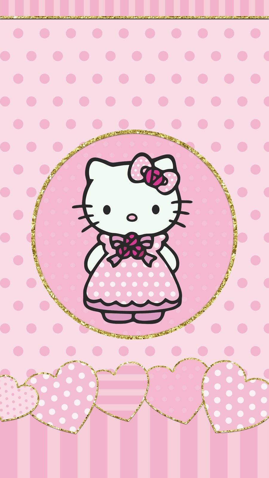 hello kitty #princess #pink #wallpaper #android #iphone #theme