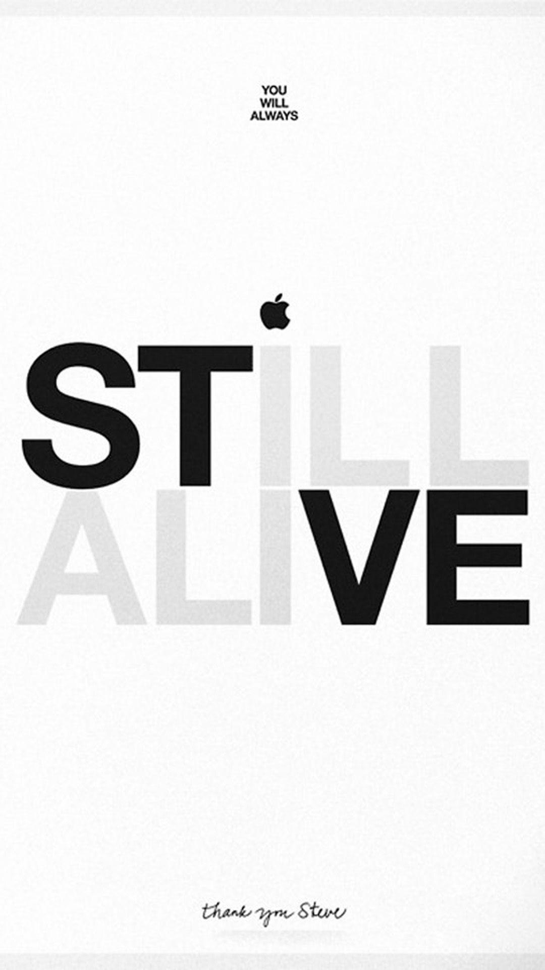Steve Jobs iPhone Wallpaper