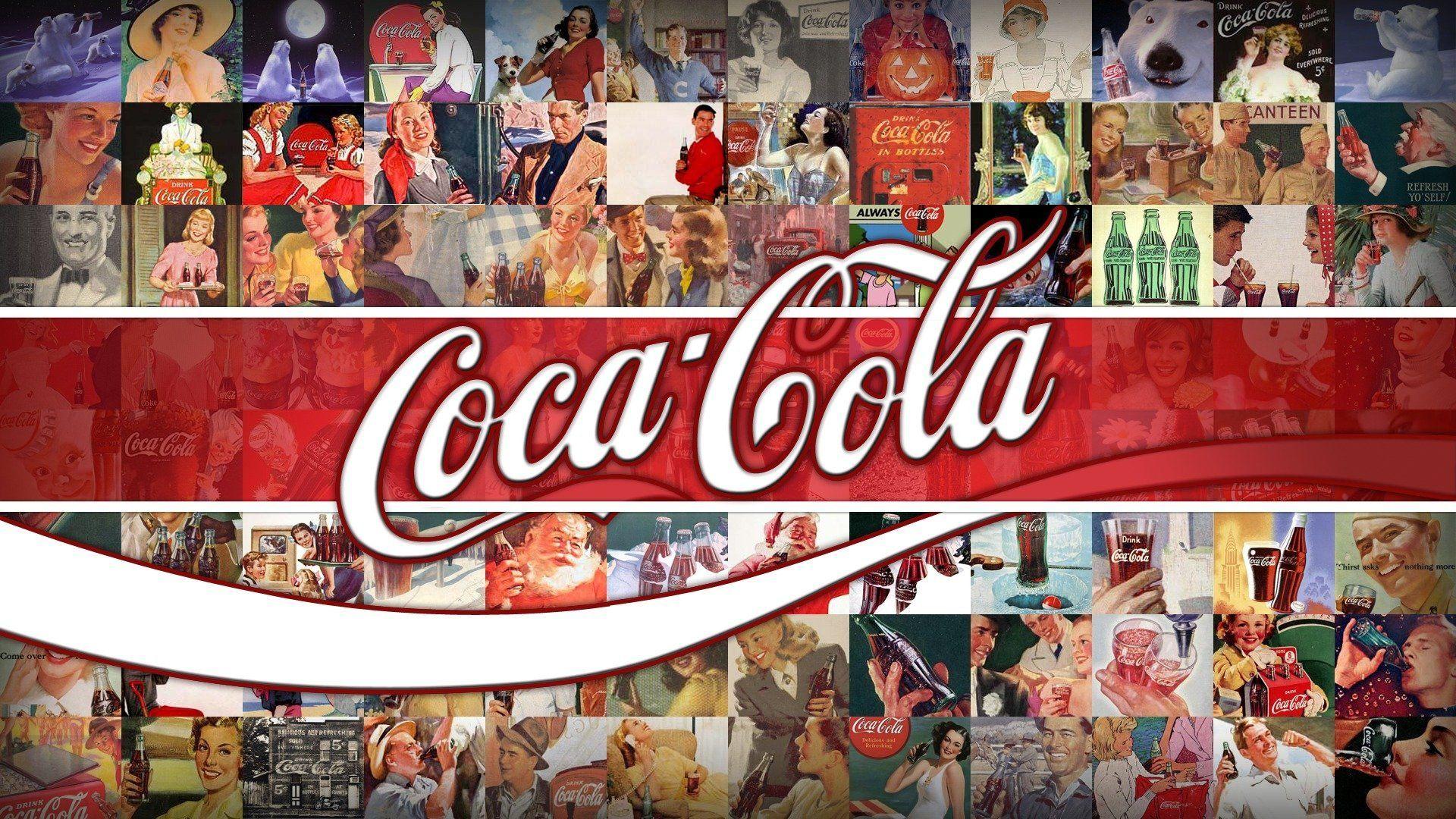 Coca Cola Logo Drink Brand Advertising Classic Background HD Wallpaper