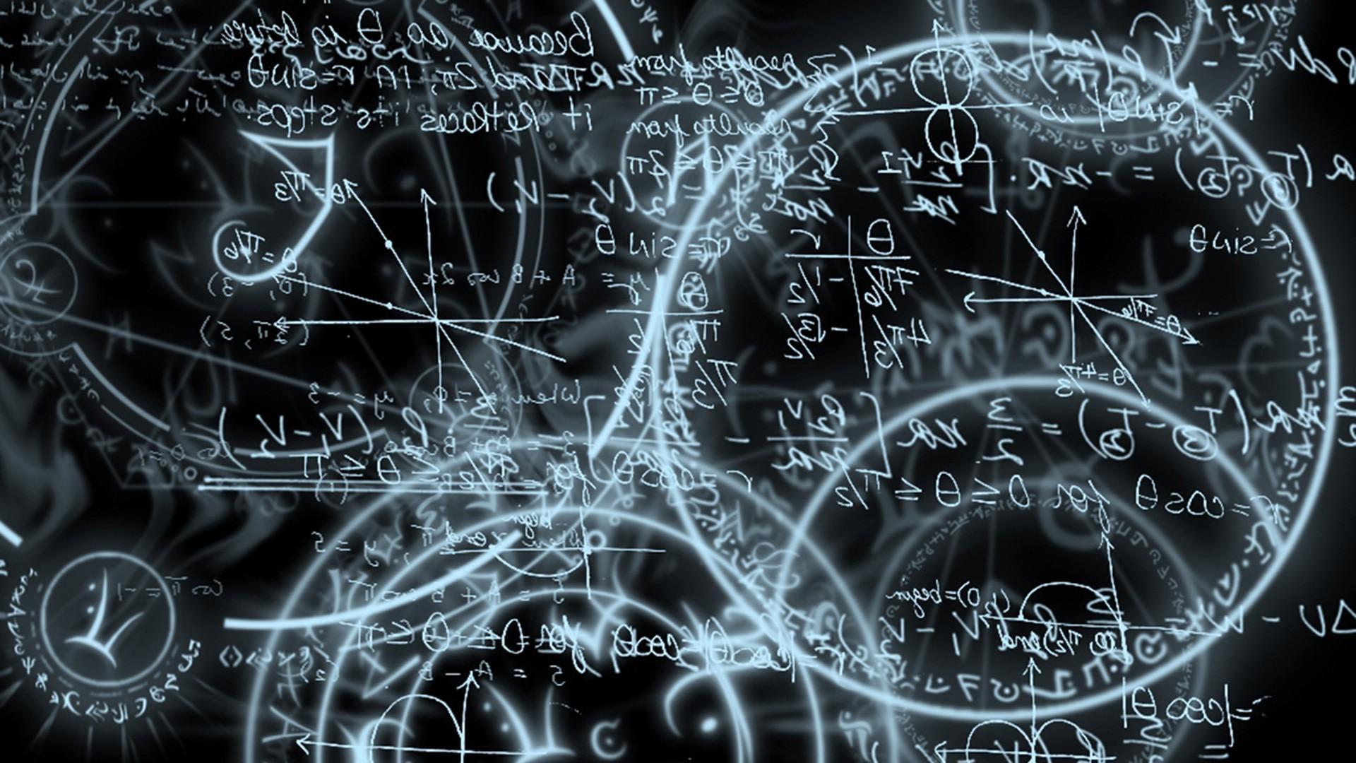 Black And White Circles Mathematics