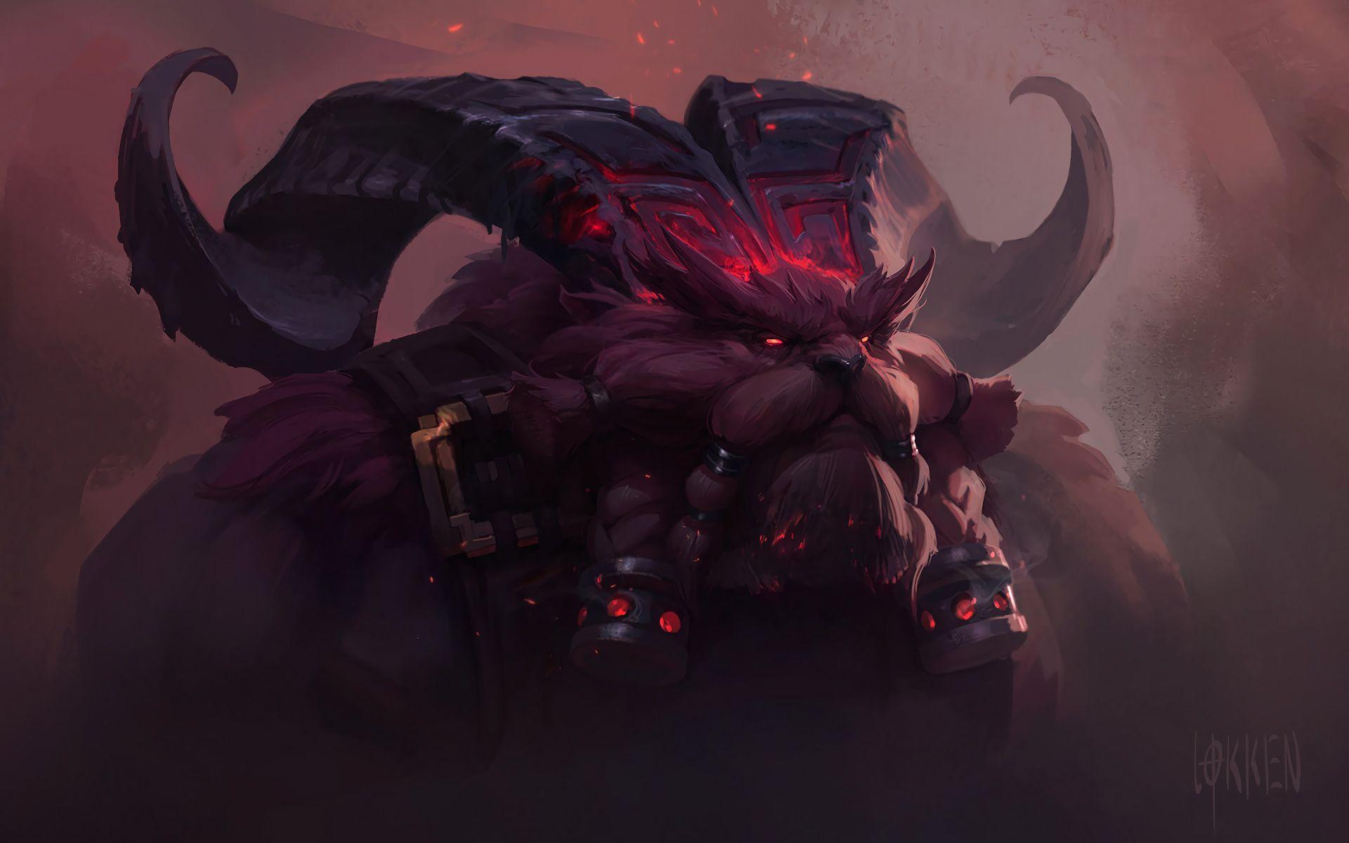 Ornn Wallpaper. HD Wallpaper & Artworks for League of Legends