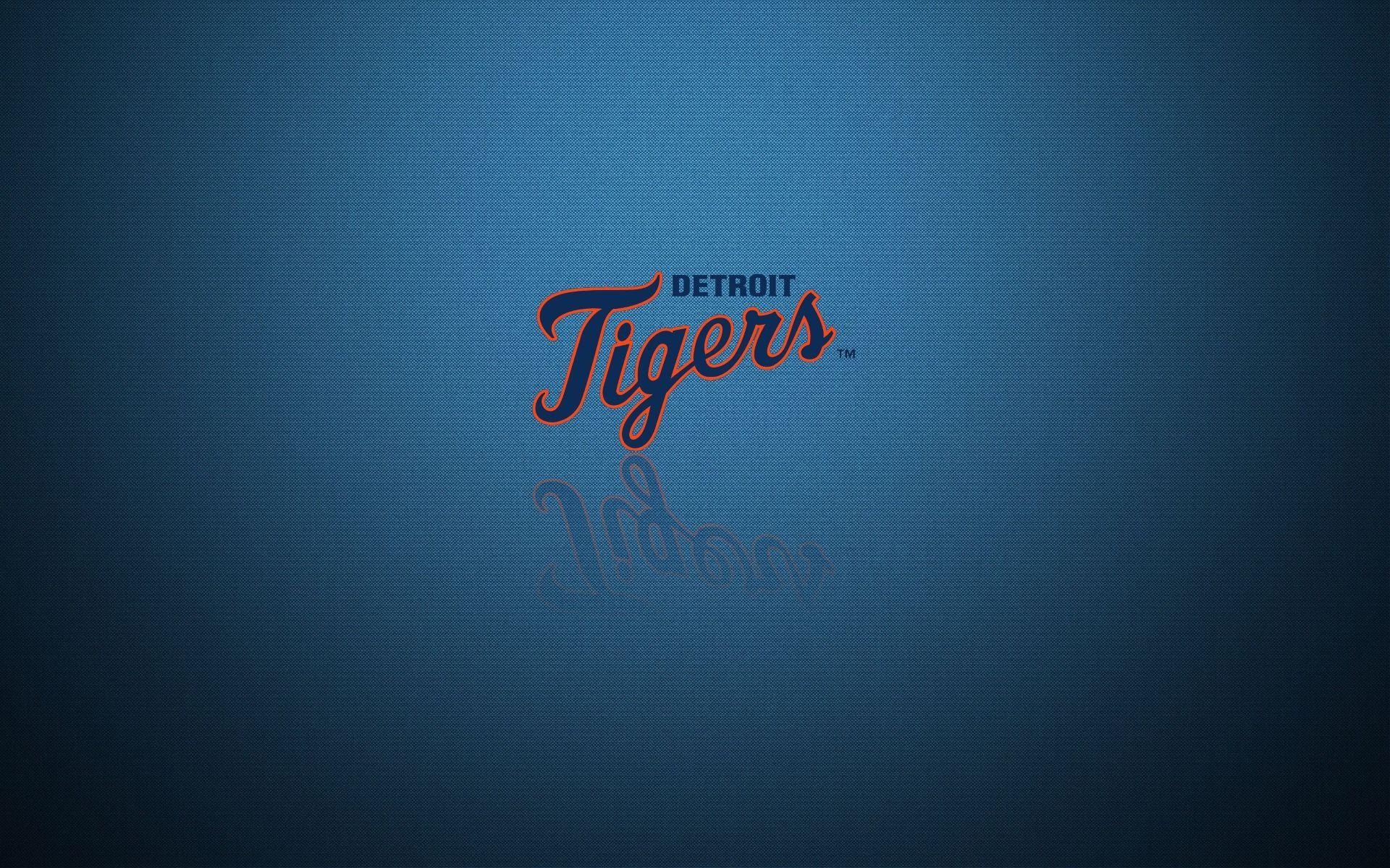 Detroit Tigers wallpaper, logo, blue, widescreen 1920×1200 px