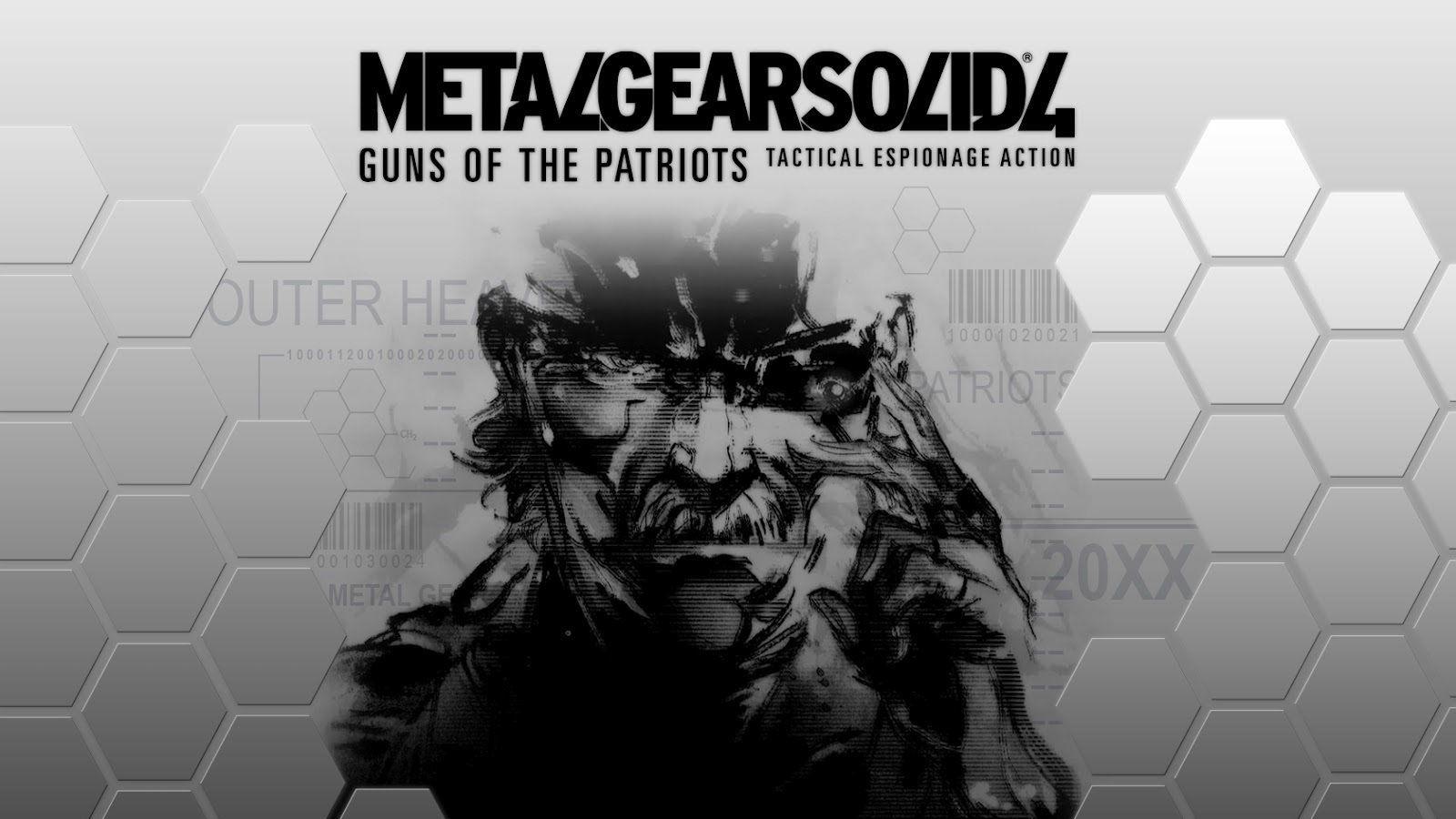 Petition · Konami: Metal Gear Solid 4: Guns Of The Patriots