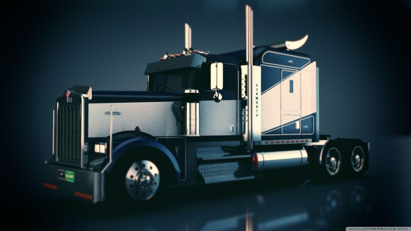 3D Truck ❤ 4K HD Desktop Wallpaper for 4K Ultra HD TV • Wide