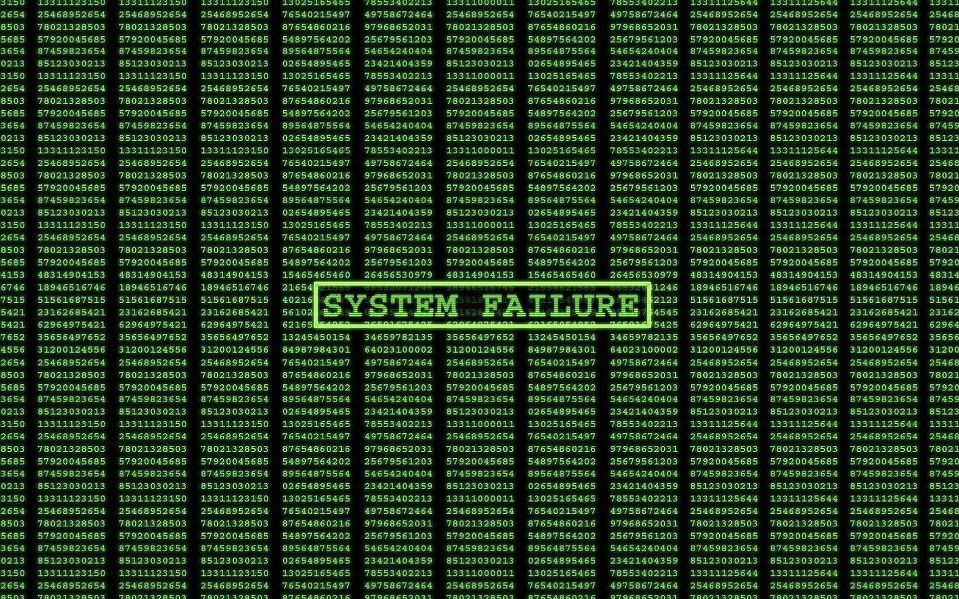 System Failure The Matrix HD Wallpaper