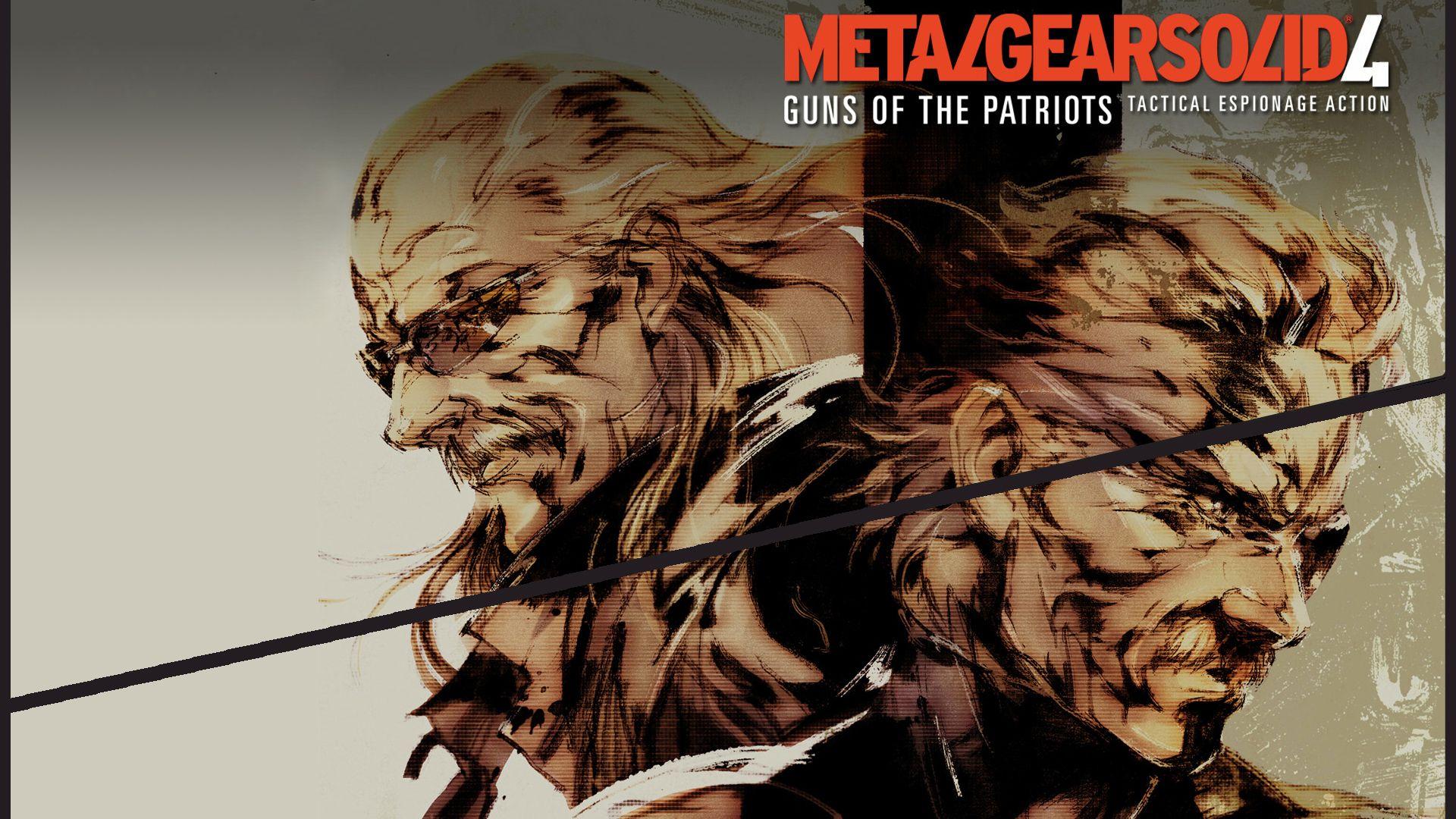 Metal Gear Solid 4: Guns of the Patriots Full HD Wallpaper