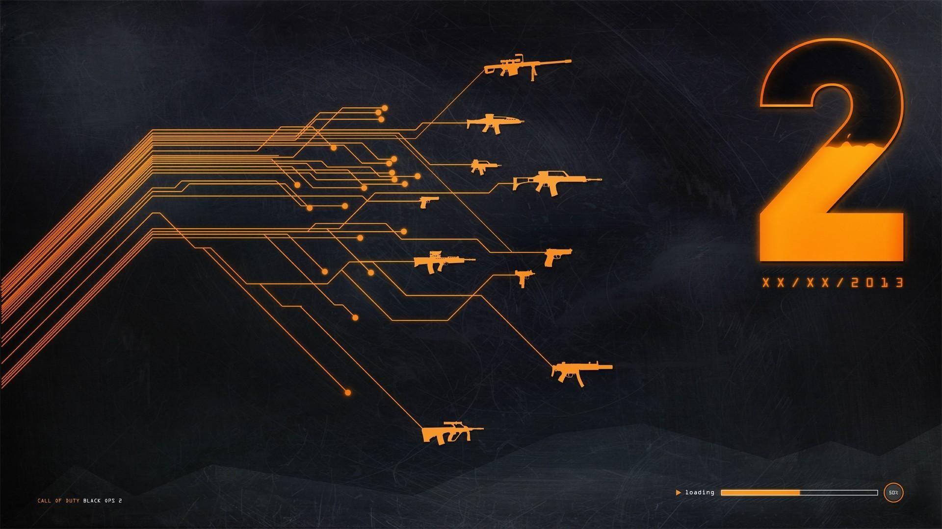 Guns call of duty black ops 2 wallpaper