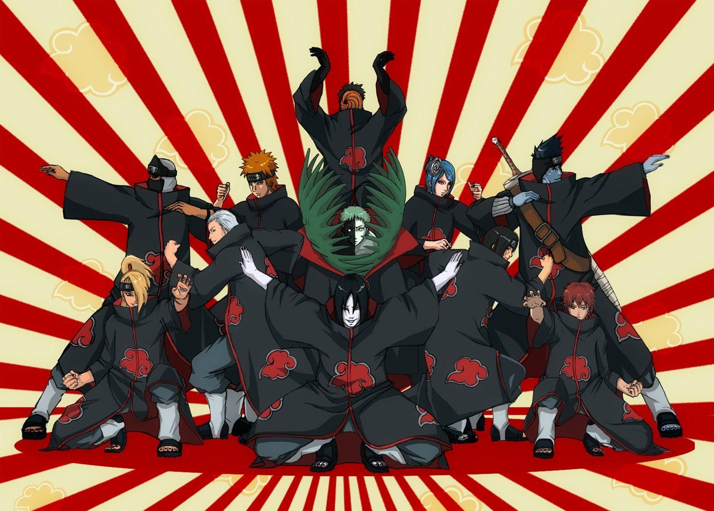 Naruto Wallpaper Akatsuki Fight