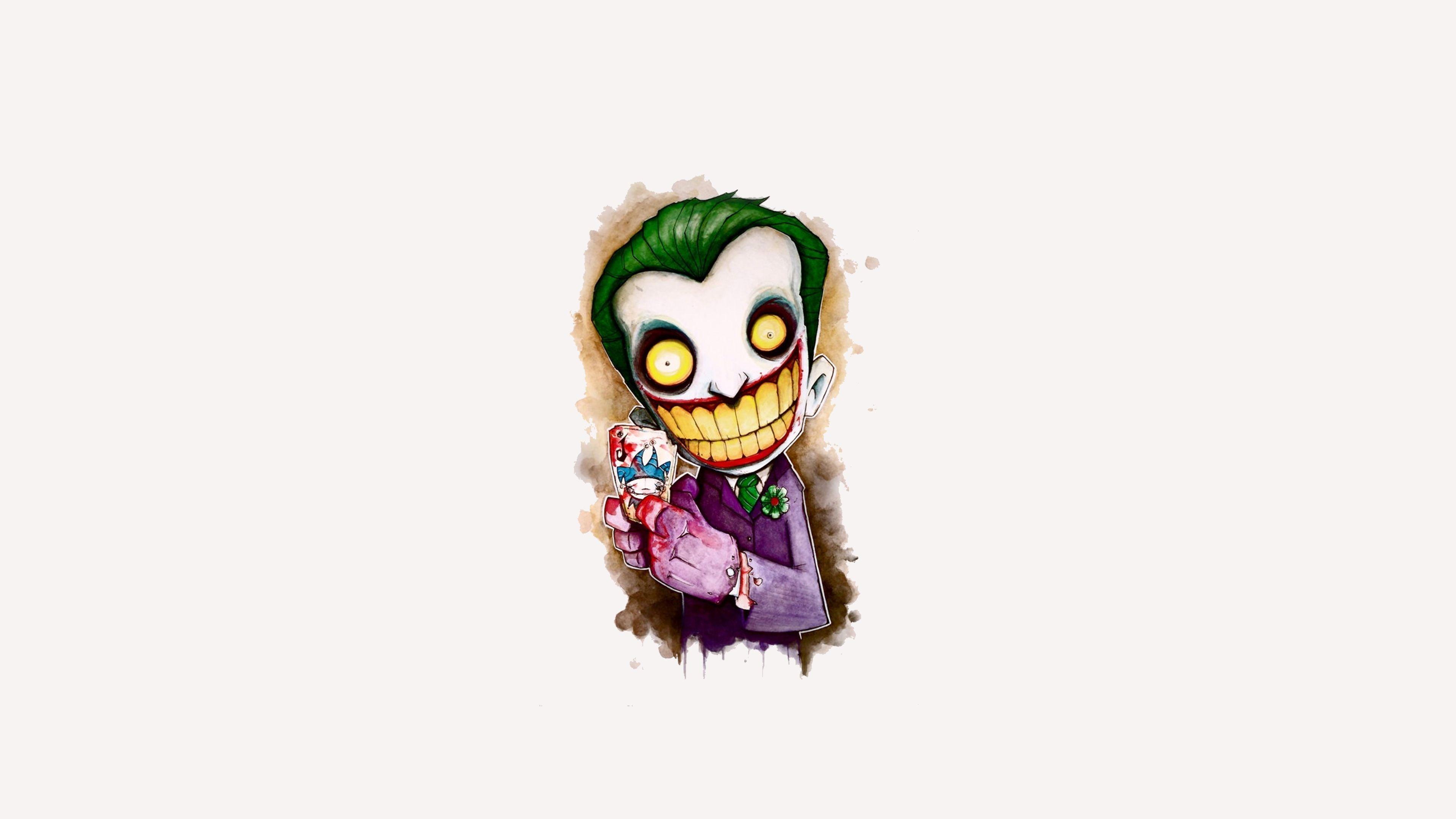 Joker Cartoon 4k Artwork 2048x1152 Resolution HD 4k