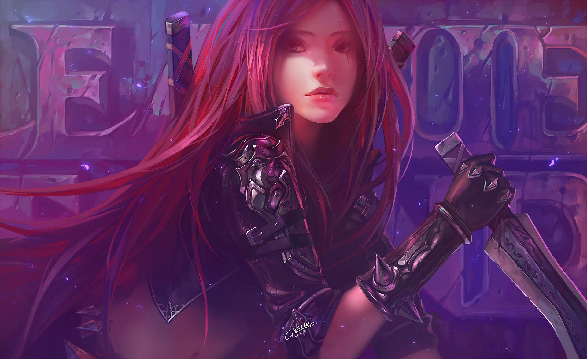 Katarina (League Of Legends) HD Wallpaper
