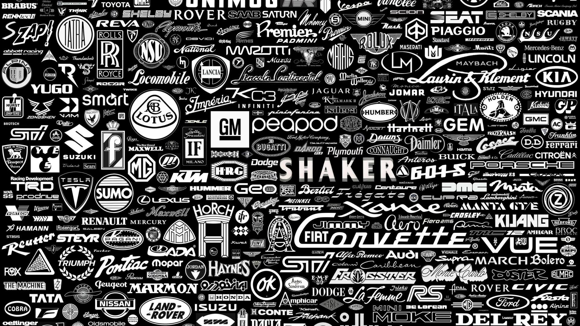 Car Logos Collage