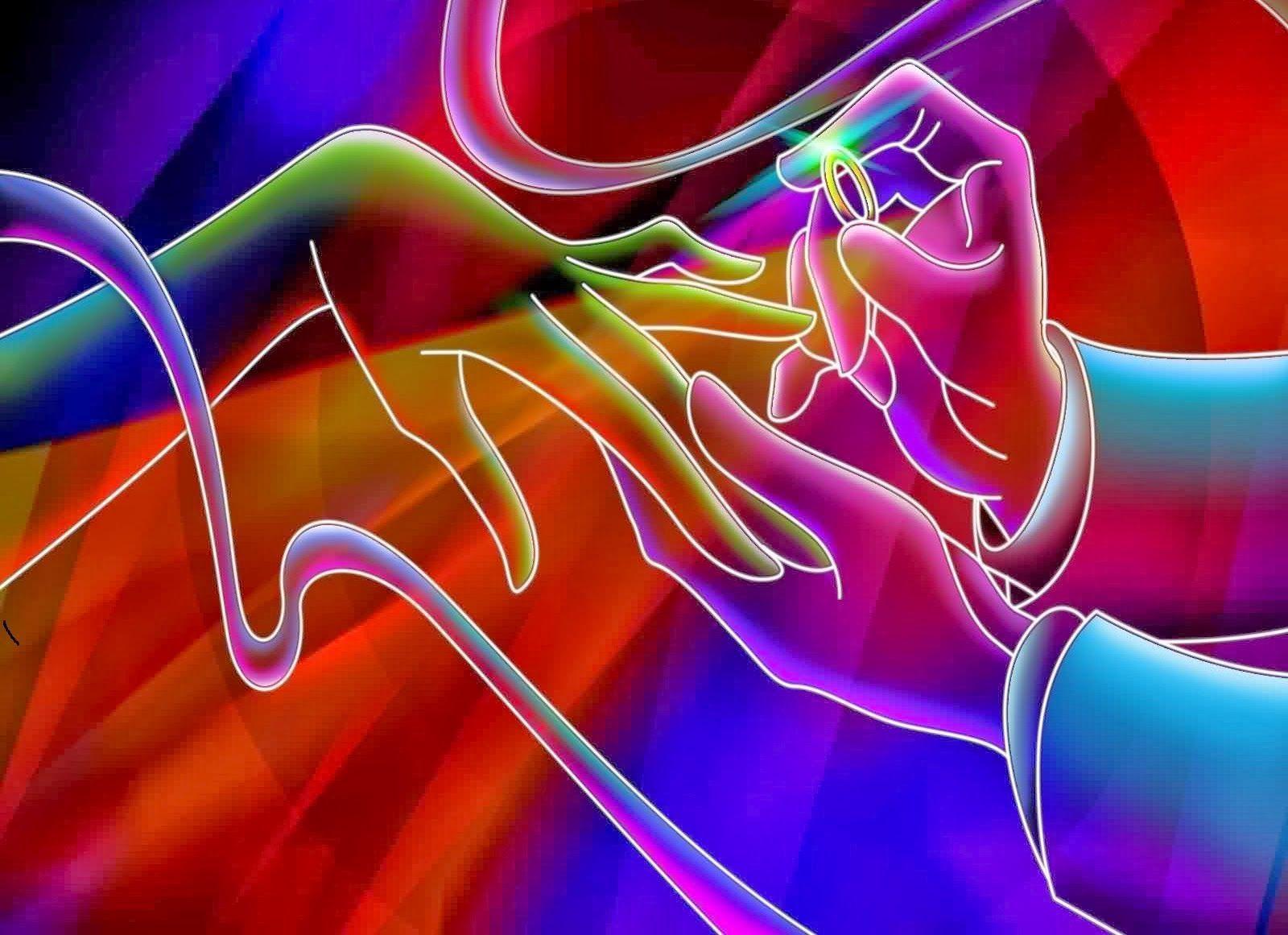 Hot girl wallpaper: Best 3D Colour Ful Neon Lovely HD Wallpaper Free