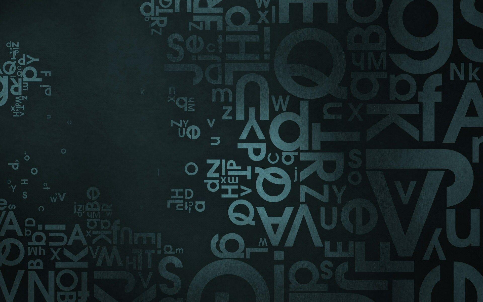 Fantastic HD Letters Wallpaper