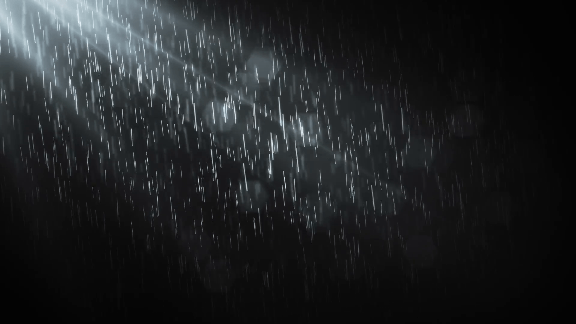 Night rain defocused drops raindrops Motion Background