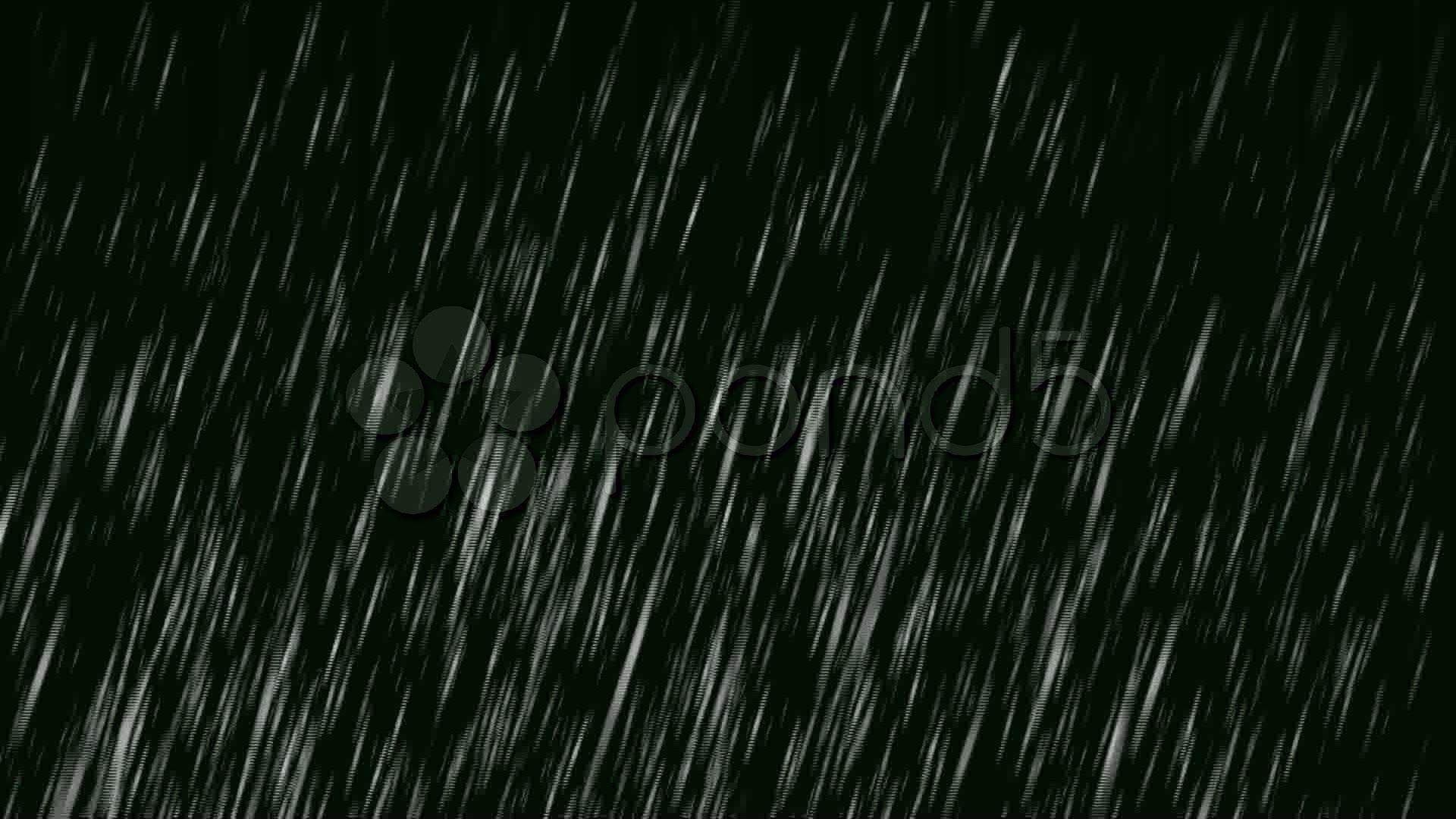 Heavy Rain Background. Stock Footage