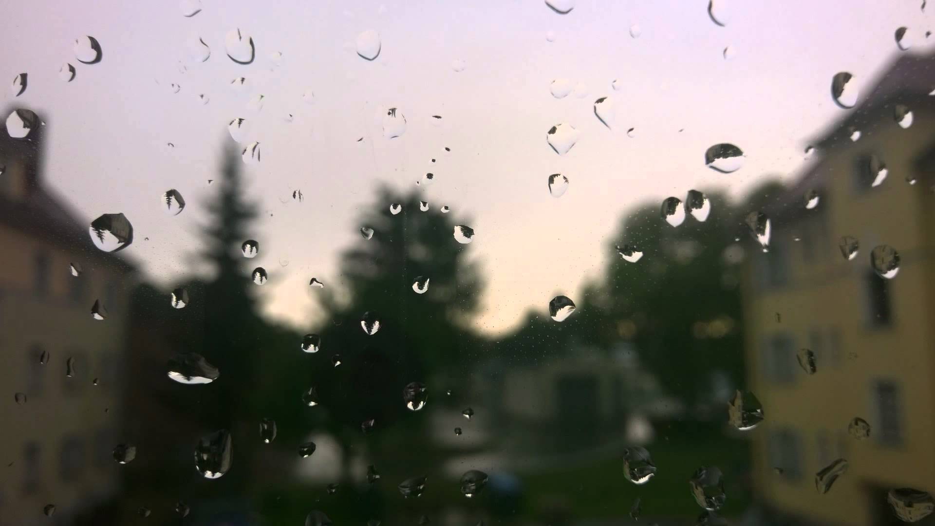 minutes of binaural rain background noise from patio