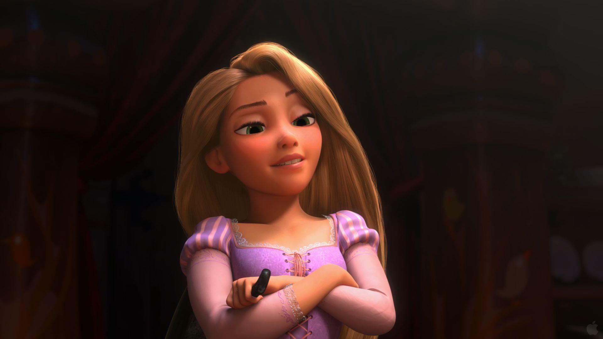 Rapunzel in Disney's Tangled Desktop Wallpaper