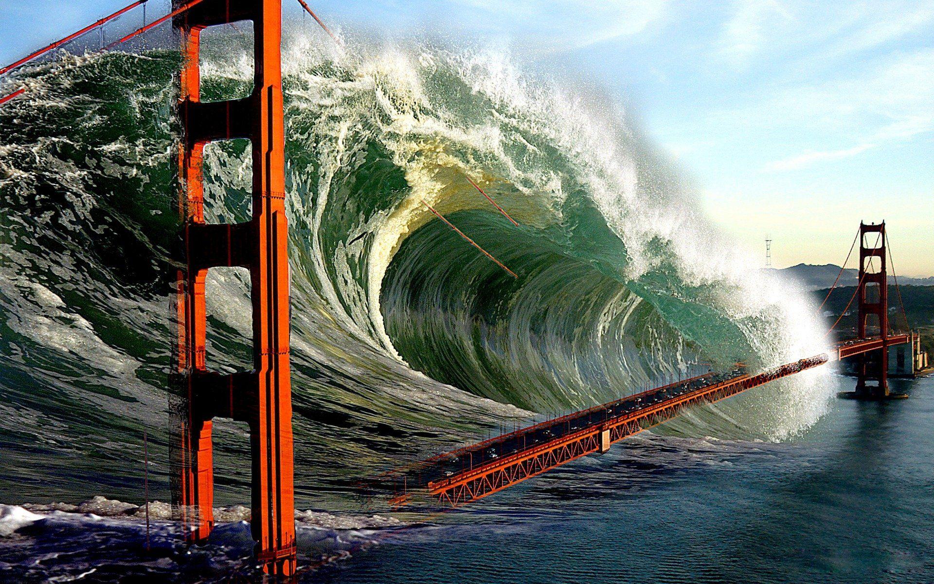 Tsunami HD Wallpaper and Background Image