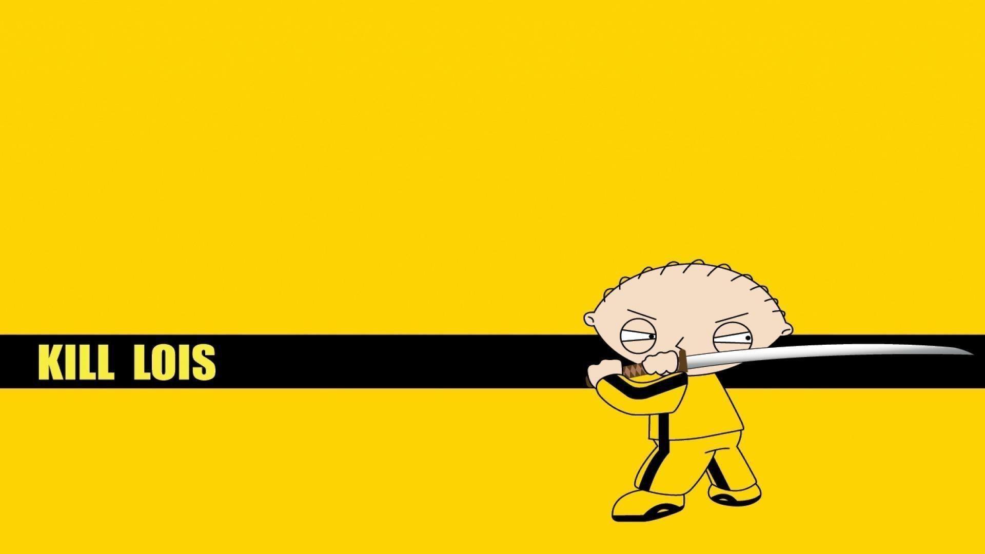 Family guy kill bill parody stewie griffin wallpaper