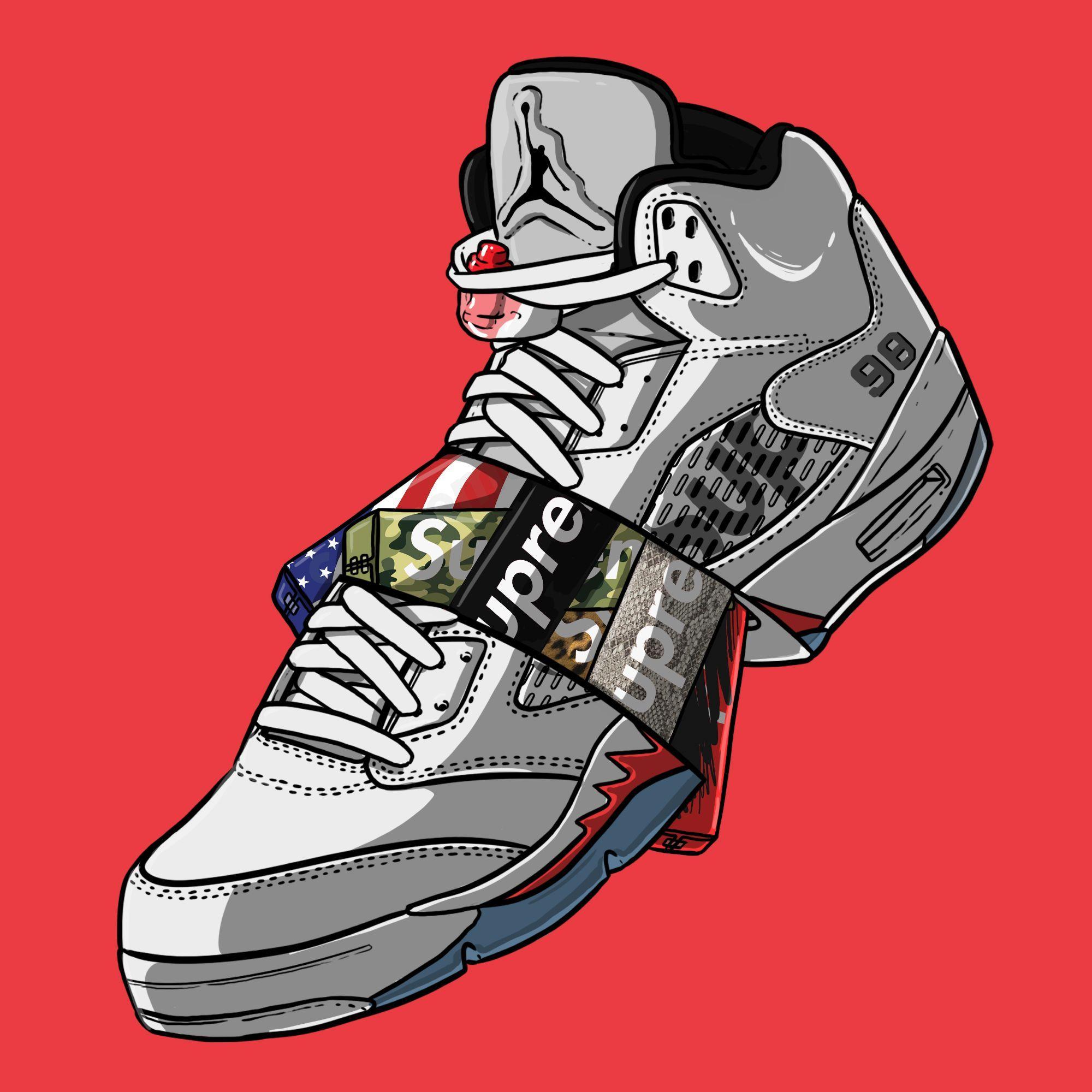 Sneaker Art V White. Sneaker art, Art