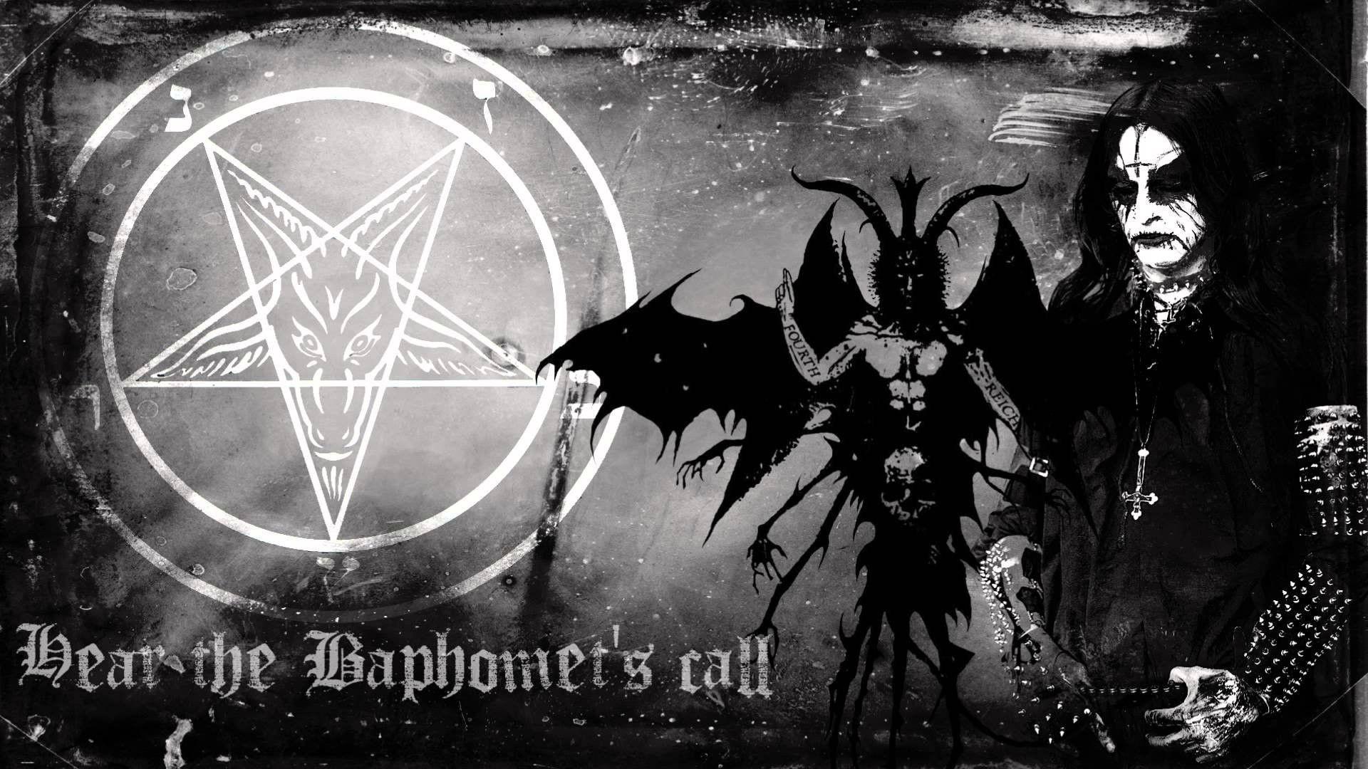 BEHEXEN black metal heavy poster dark occult satanic pentagram free