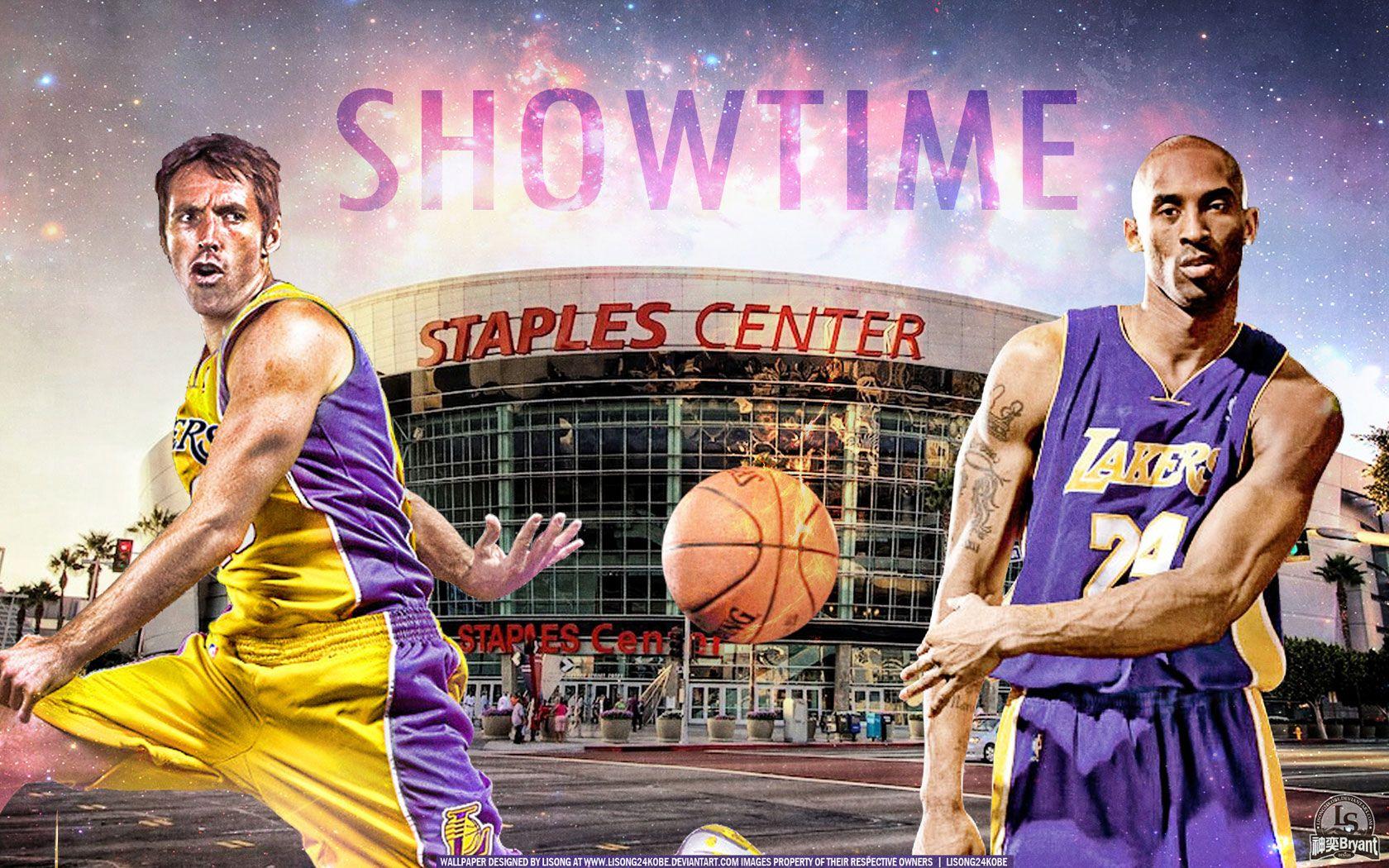 Steve Nash And Kobe Bryant LA Lakers Wallpaper