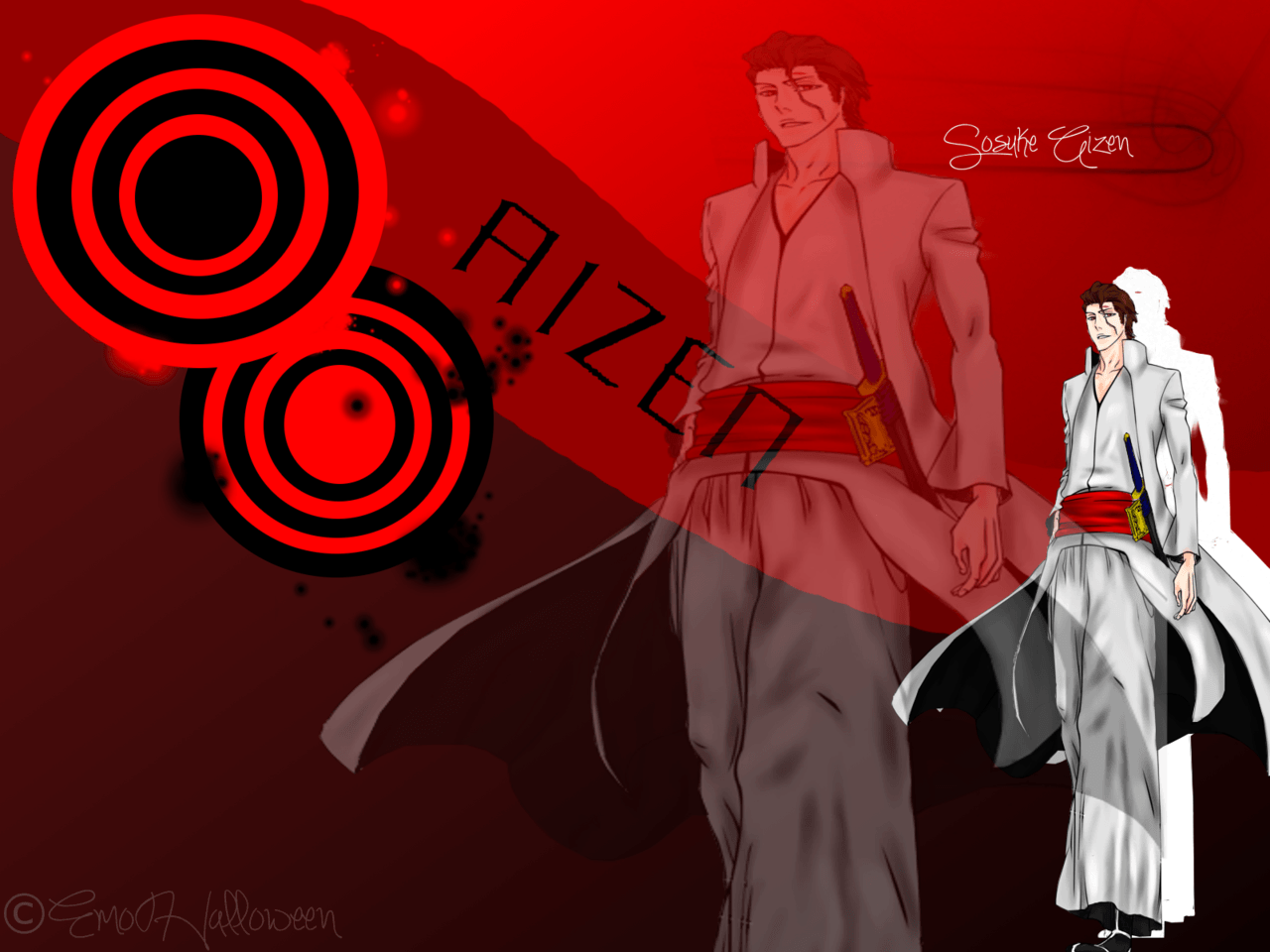 Sosuke Aizen Wallpaper By NEFUR STUDIOS