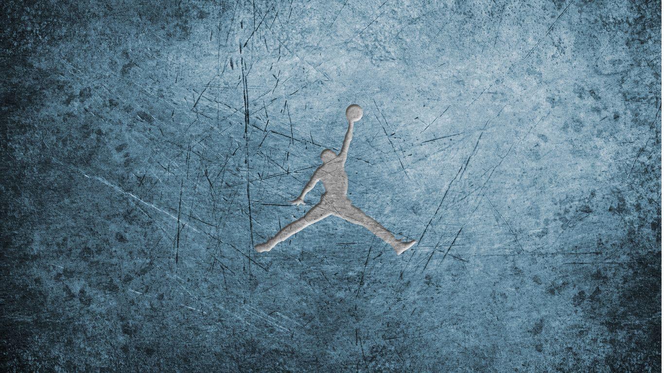 michael jordan wallpaper blue logo Desktop Wallpaperk HD