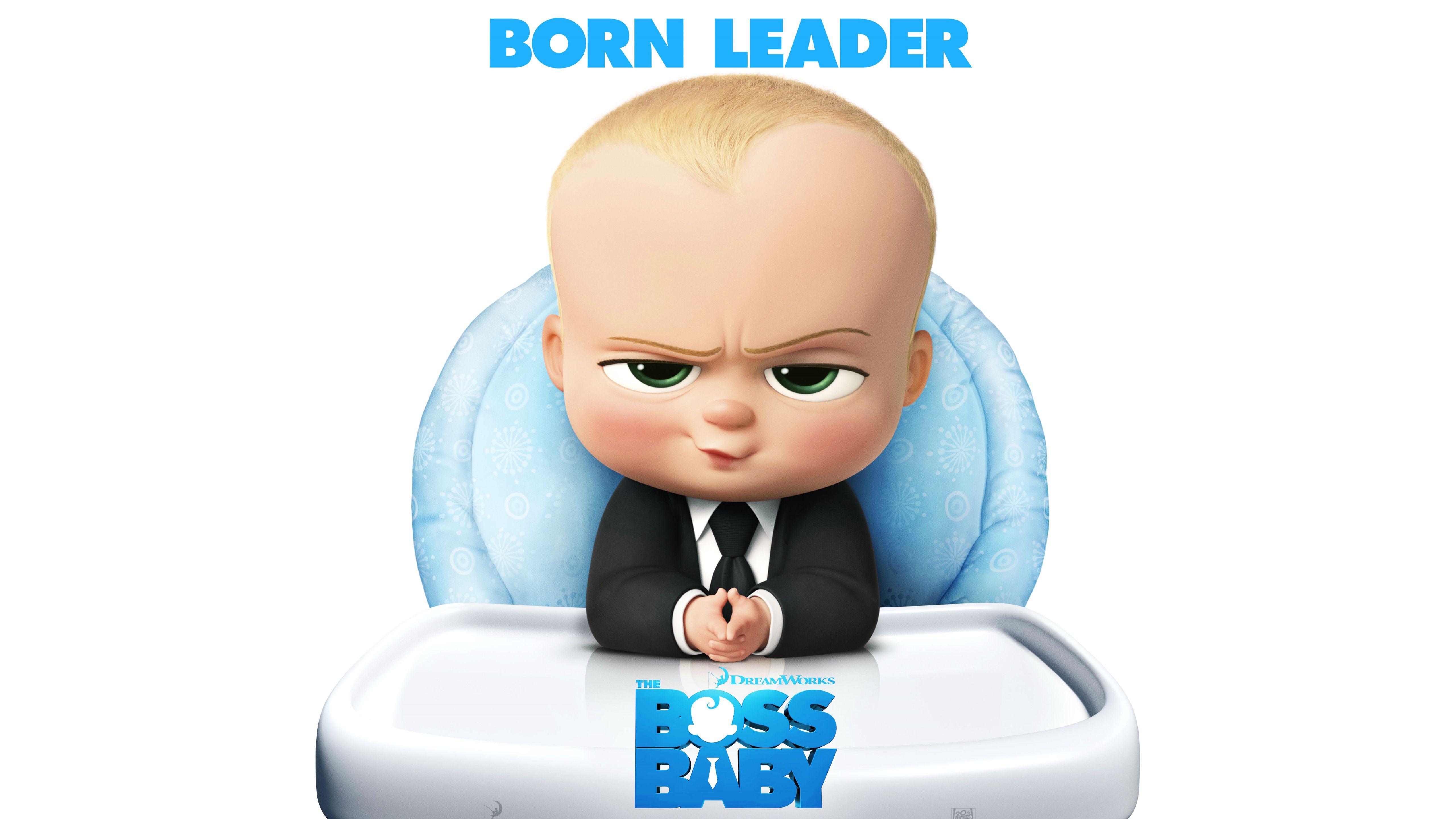 Wallpaper The Boss Baby, Animation, 2017 Movies, 4K, 5K, Movies