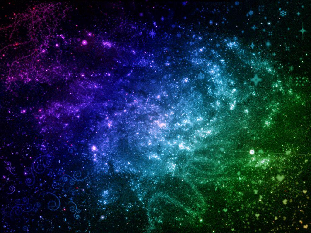Colorful galaxy wallpaper