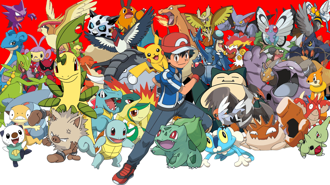 Willpower All Pokemons Of Ash And His Pokemon By