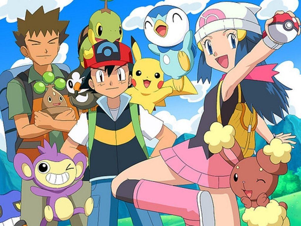Ash And Friends All 5 Regions HD Wallpaper. The M.O.BMaster