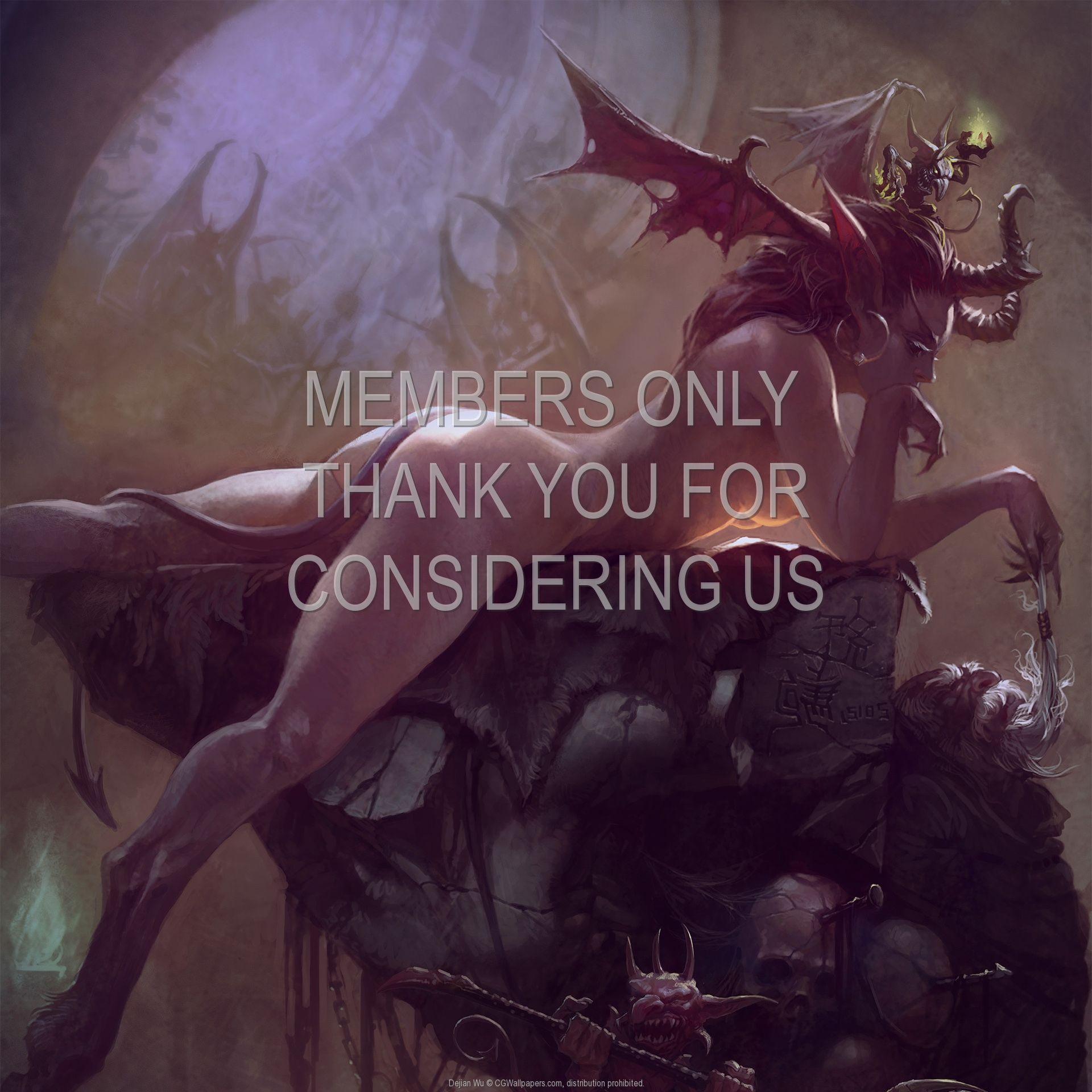 Dejian Wu wallpaper Succubus 1080p Horizontal