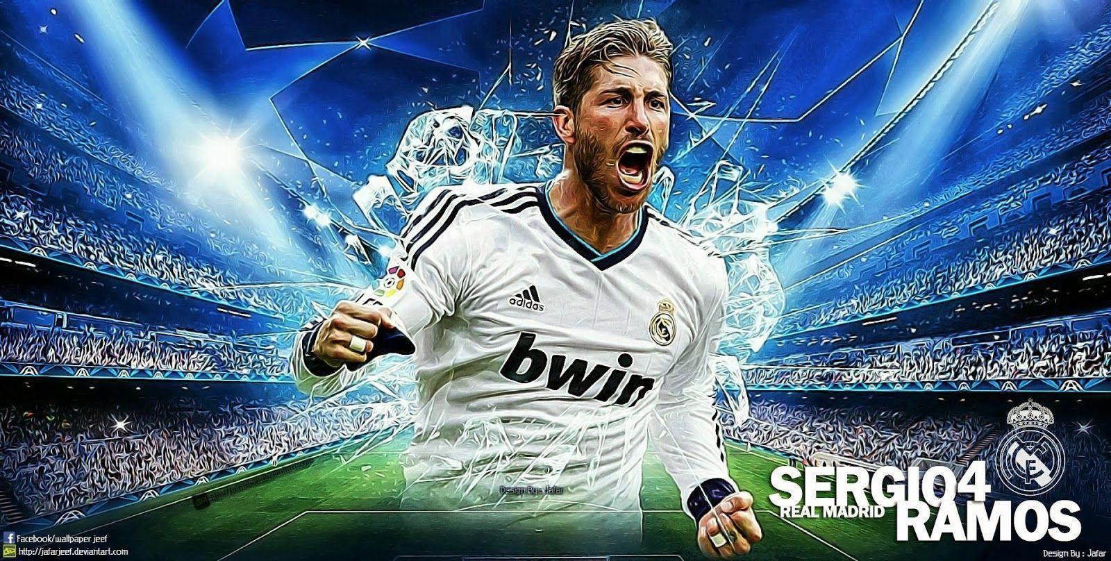 HD Picture Sergio Ramos 1600x808 for PC & Mac, Laptop, Tablet