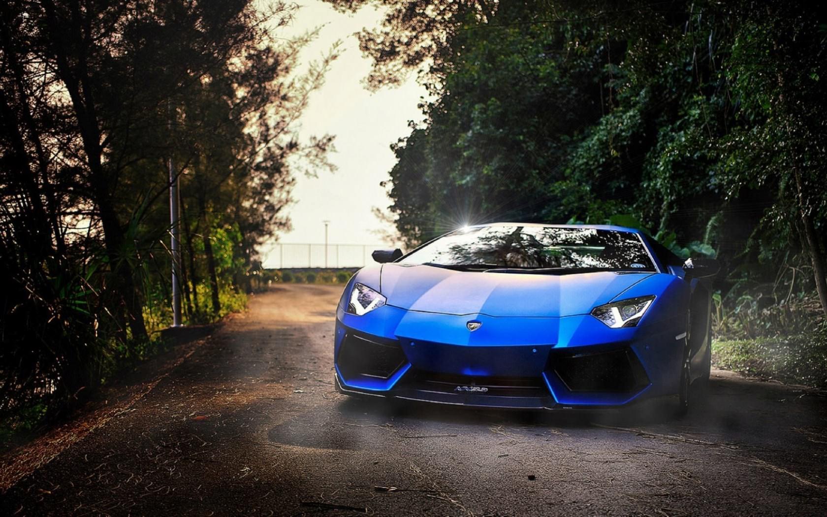 Blue Lamborghini Wallpaper Wallpaper. High Resolution
