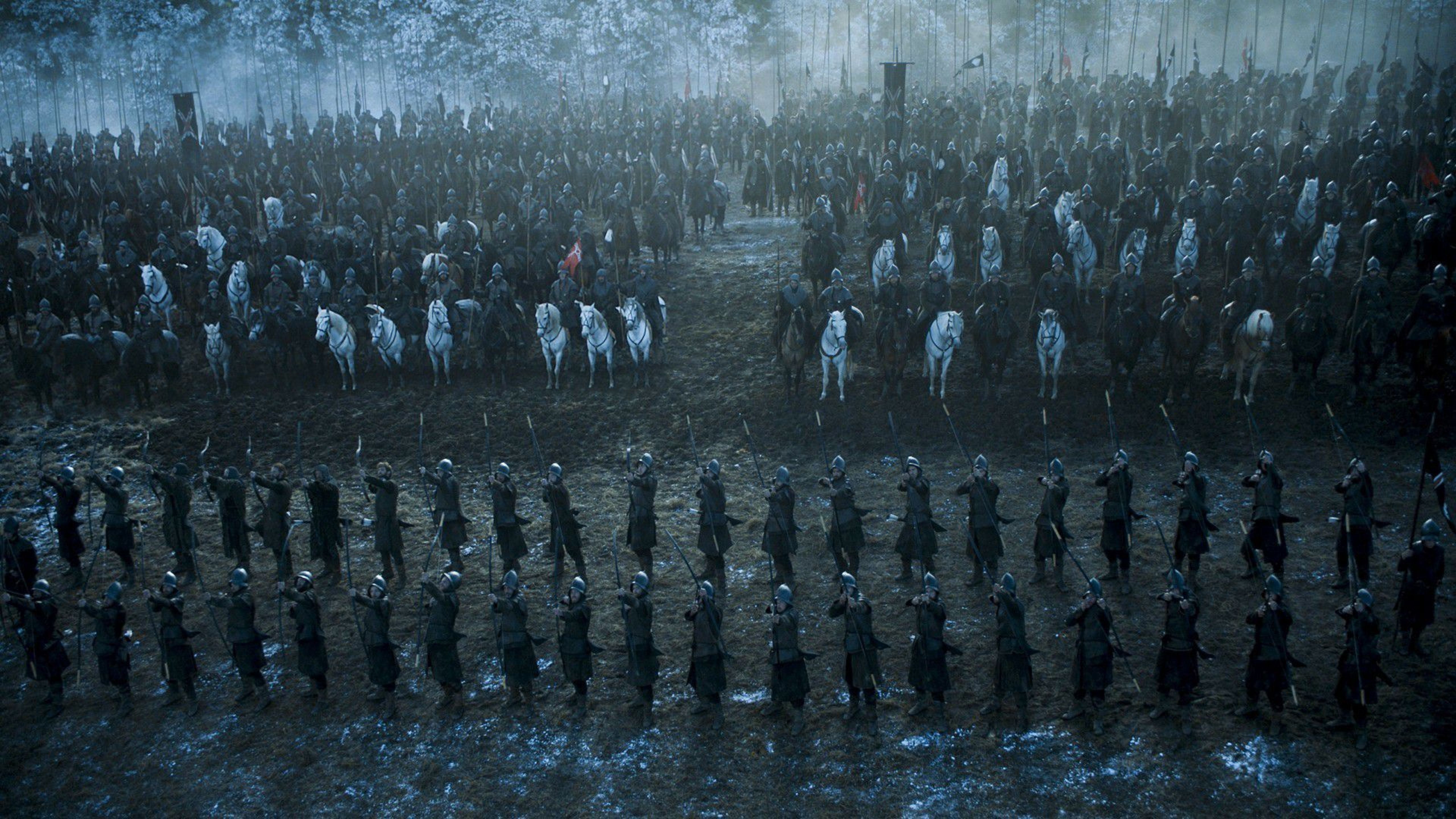 Wallpaper HD Of Game Thrones Battle The Bastards Ultra 8k Resolution