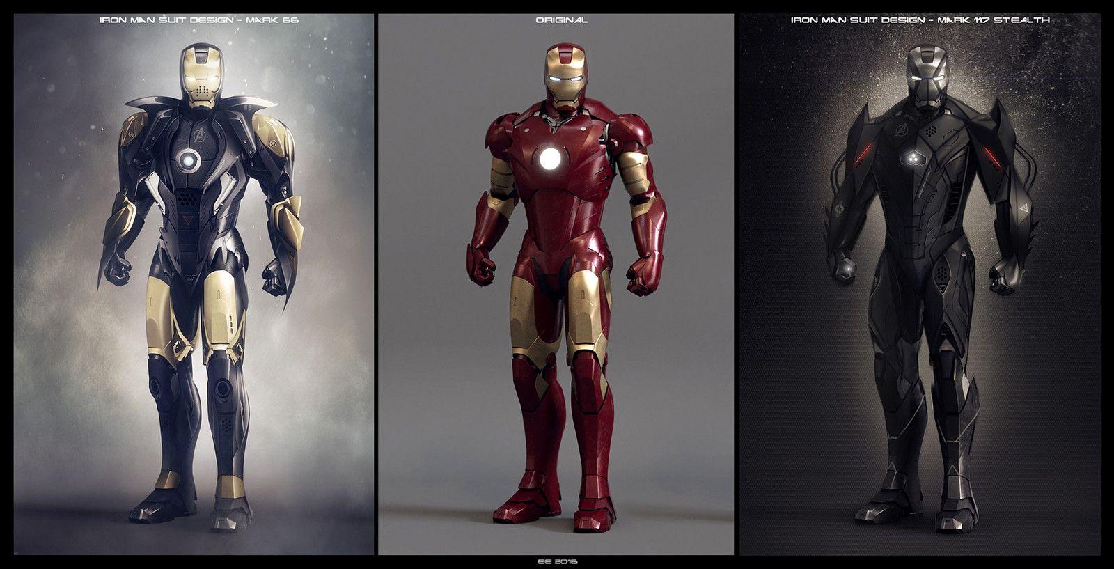 Iron man suit designs, Encho Enchev