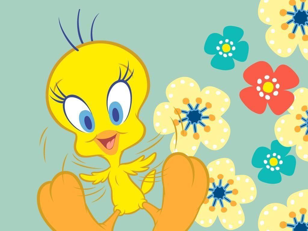 Tweety Bird 3D PC Computer Wallpaper HD Free Download. I LUV TWEETY