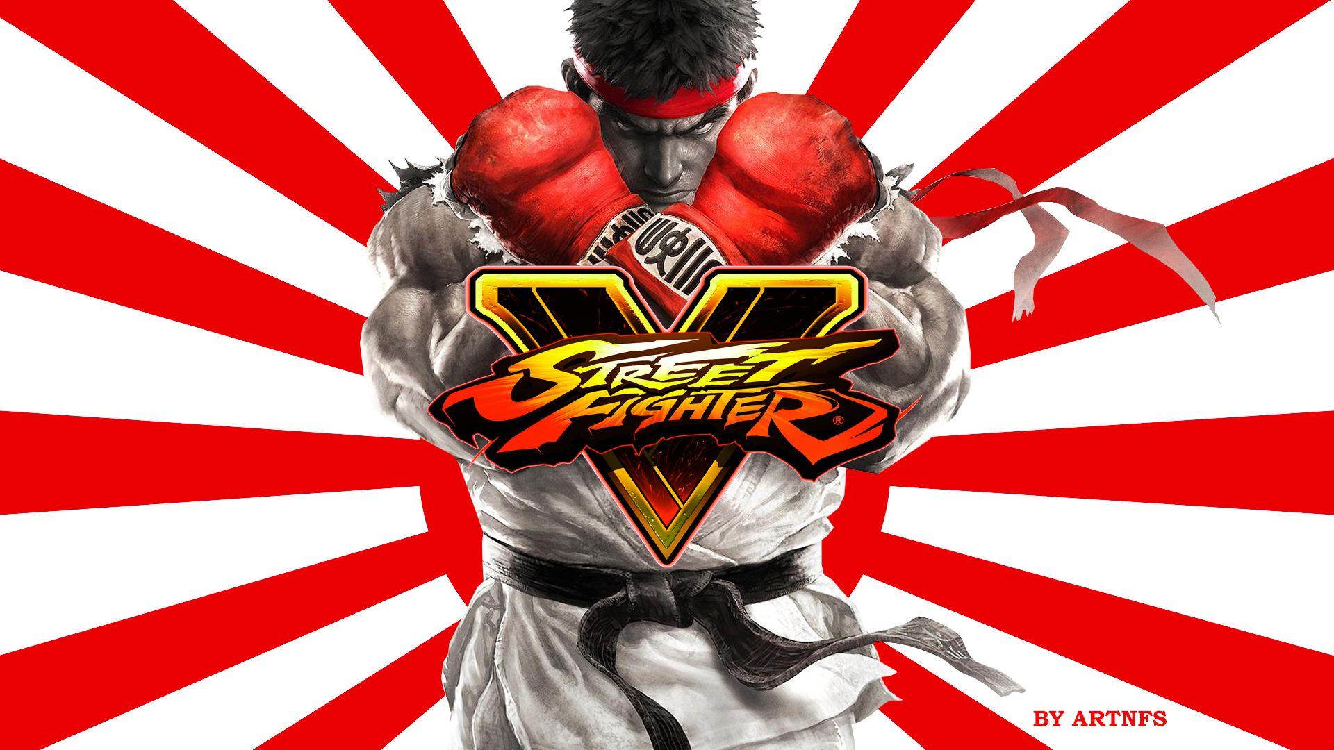 Street Fighter V Ryu The Rising Sun Wallpaper Sign