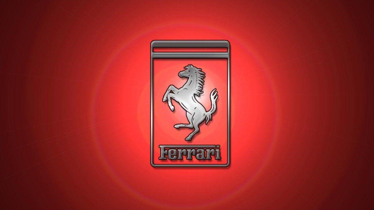 Ferrari Logo Dark Wallpaper