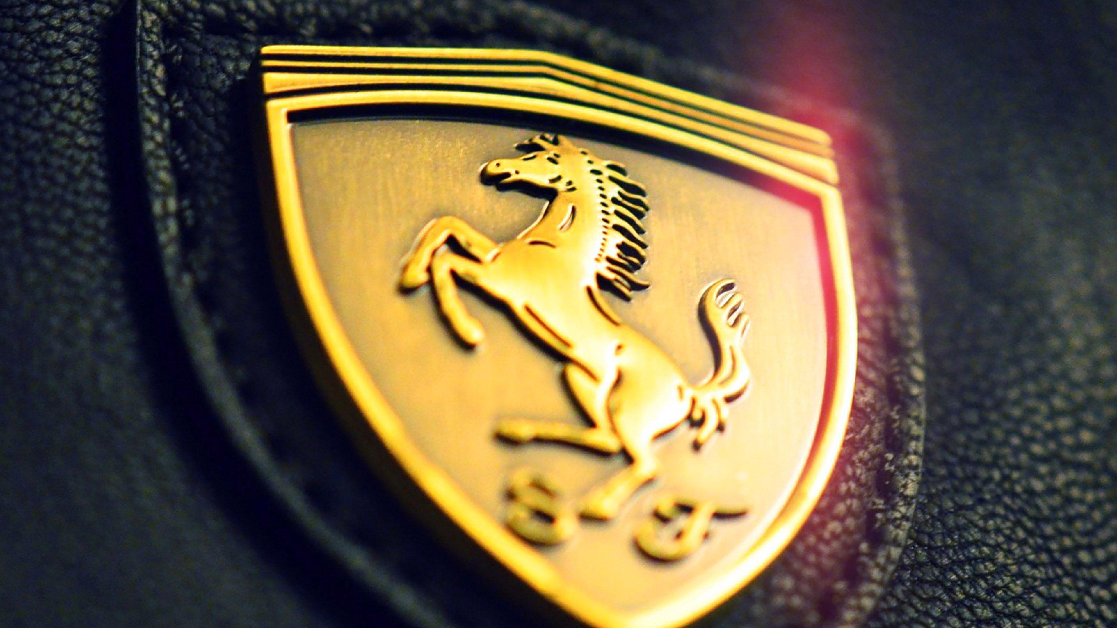 Ferrari Logo Wallpaper Background Image HD 4N