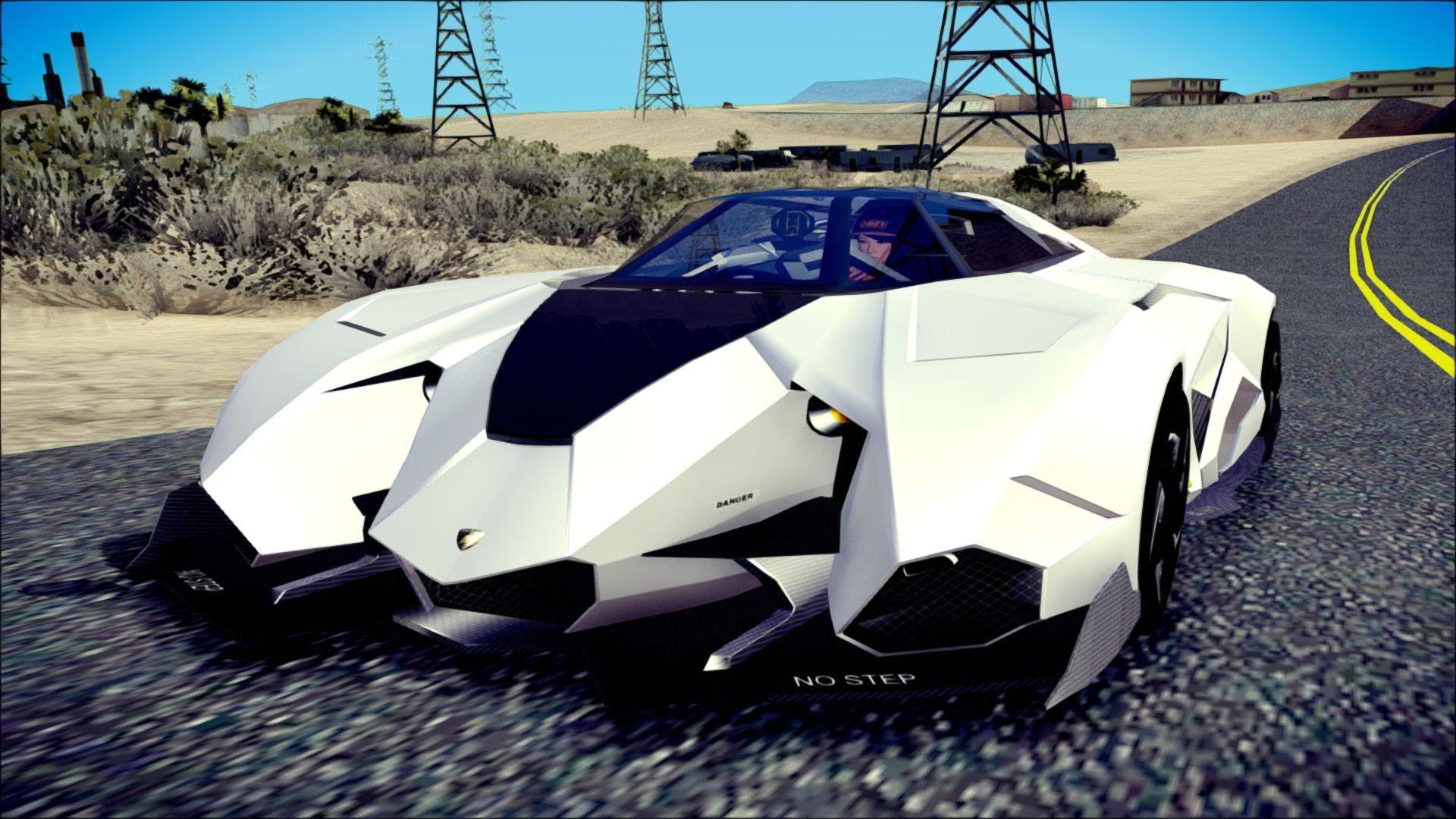 Lamborghini Egoista v2 (Gta San andreas Car Mod)